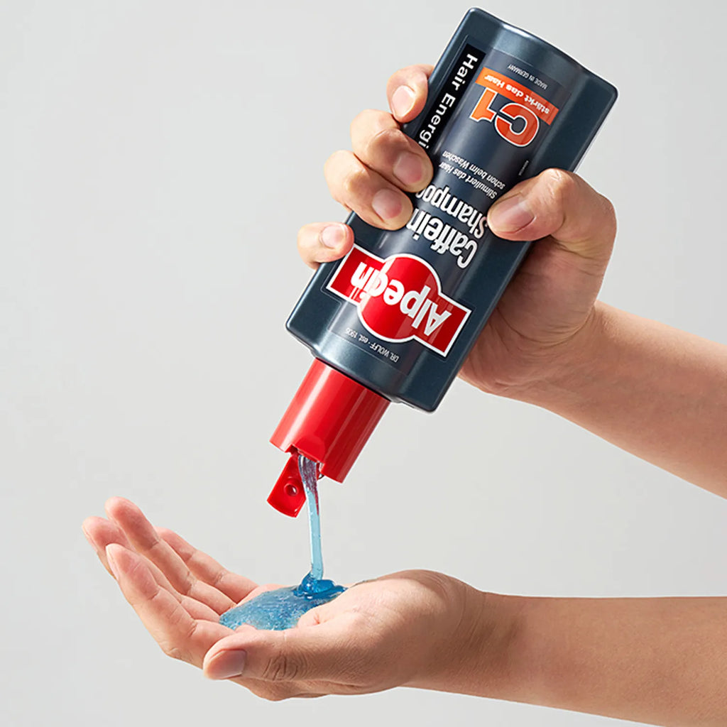 Alpecin Caffeine Shampoo C1 375ml Set (+Liquid 75ml+Pump)