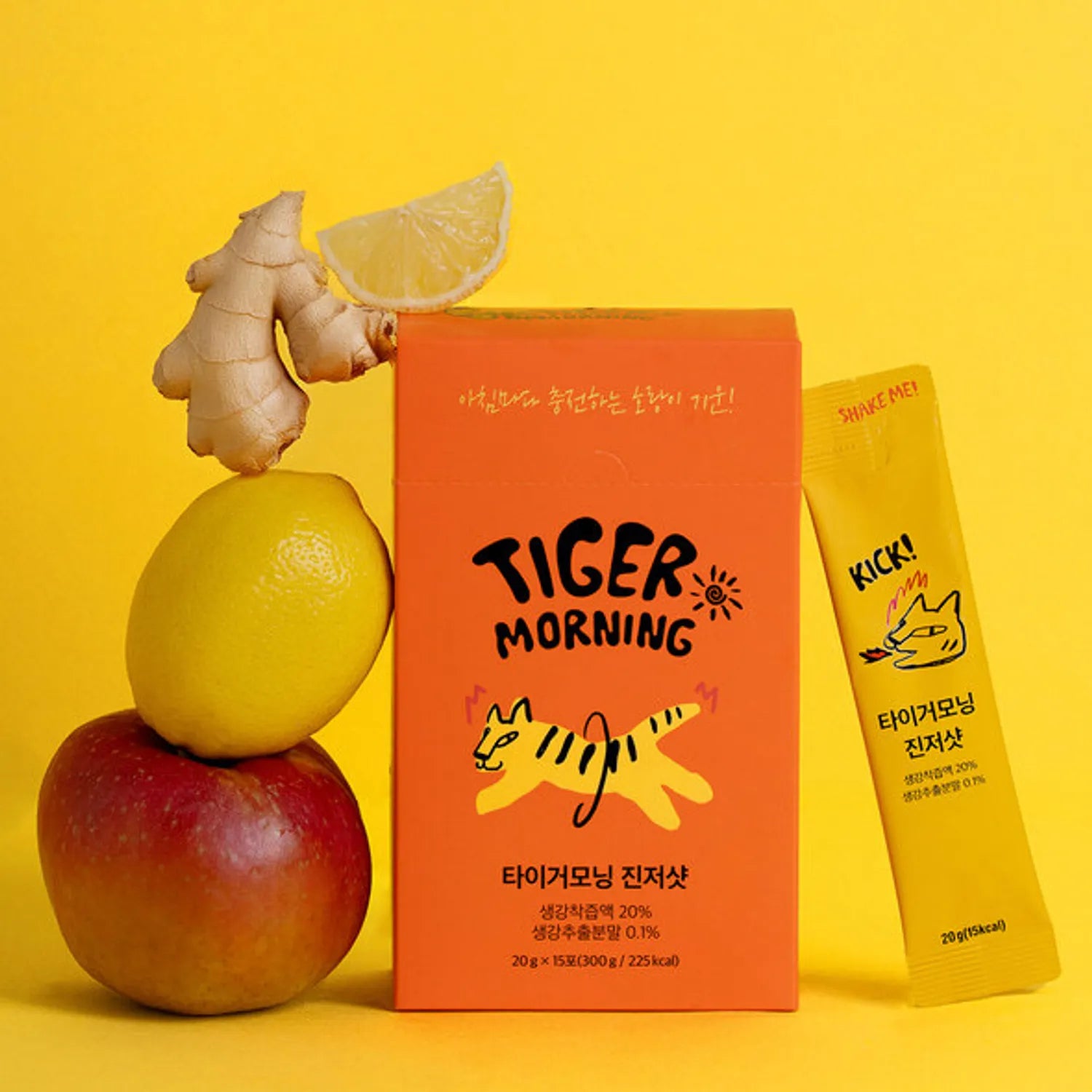 Tigermorning Ginger Shot Stick 20g 15ea