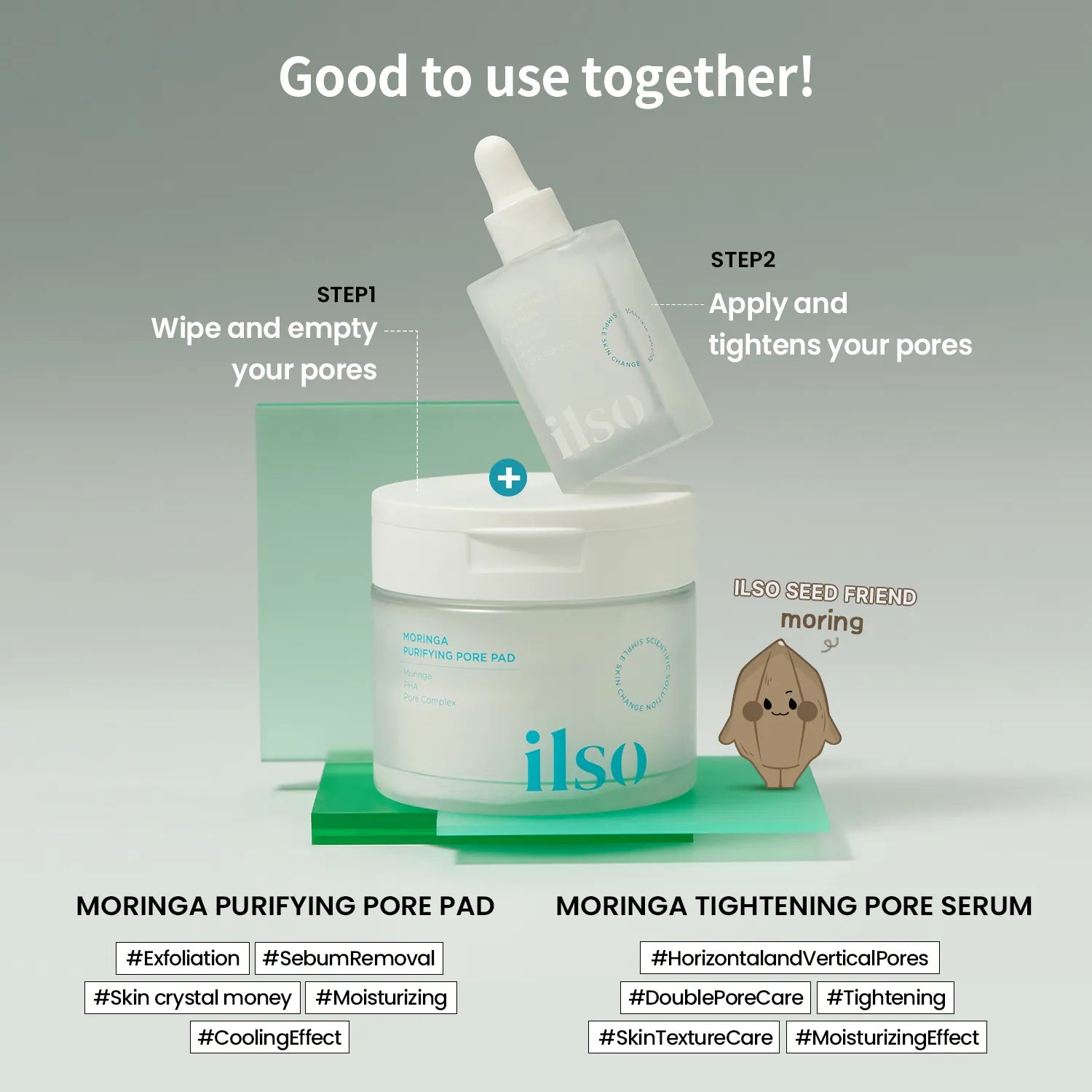 ilso Moringa Purifying Pore Pad 60P