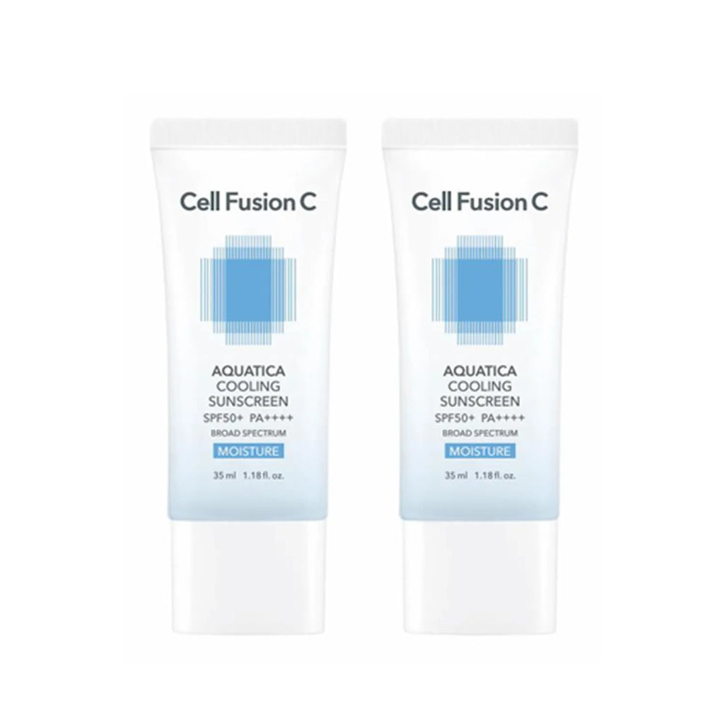 Cell Fusion C Aquatica Cooling Sunscreen 35ml Double Pack