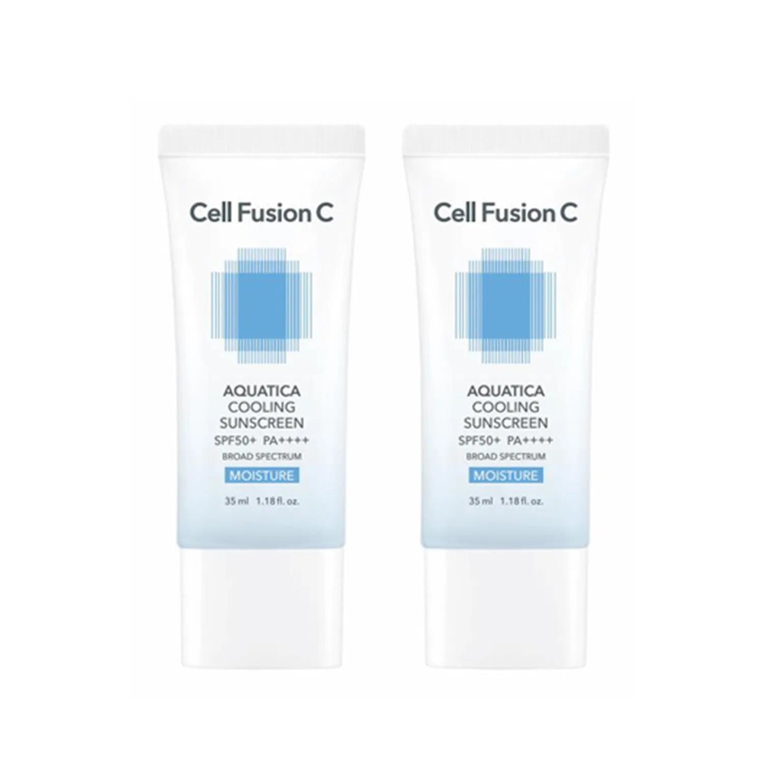 Cell Fusion C Aquatica Cooling Sunscreen 35ml Double Pack