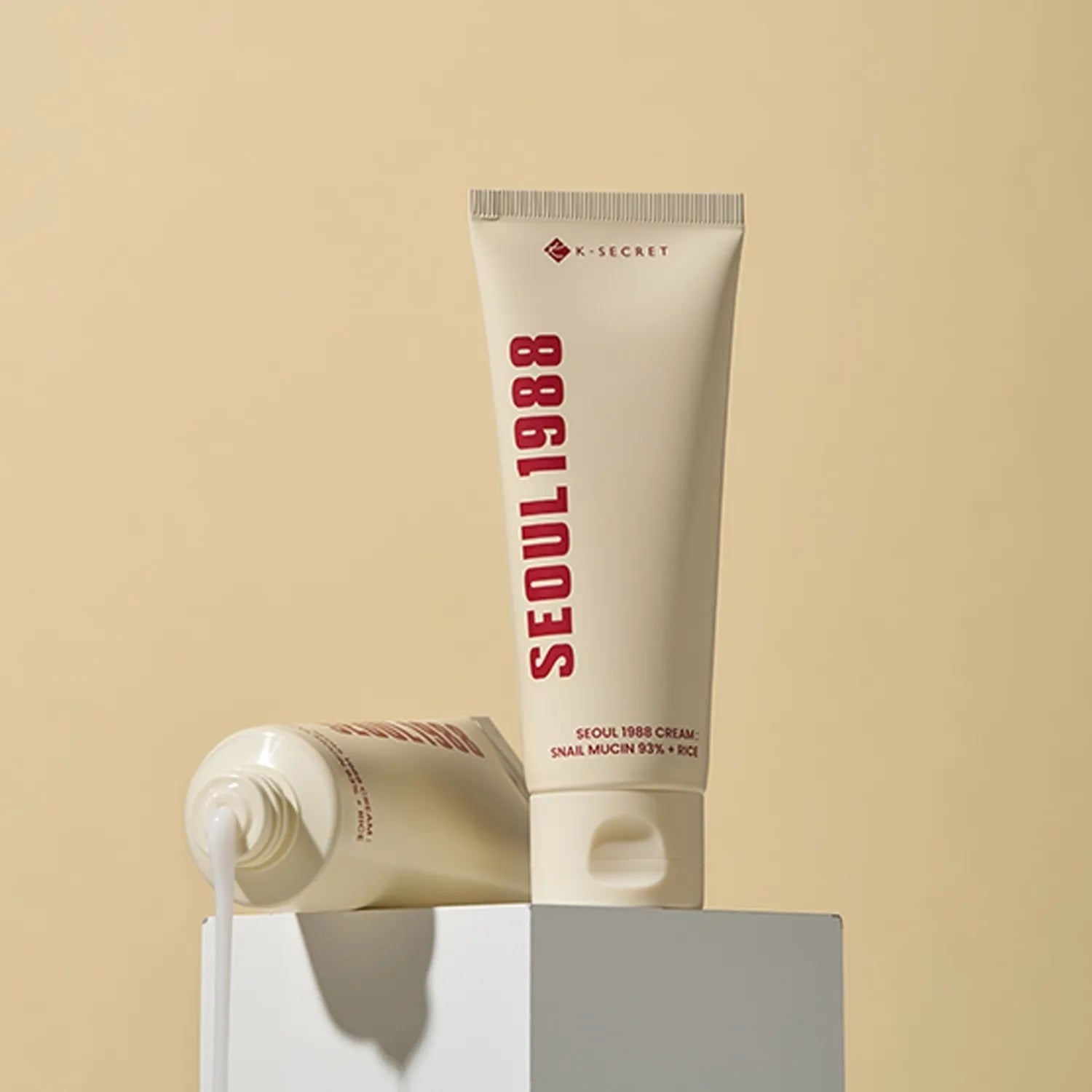 KSECRET Seoul 1988 Cream: Snail Mucin 93%+Rice 100ml