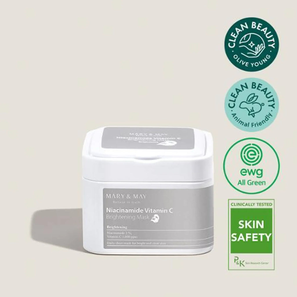 Mary&May Niacinamide Vitamin C Brightening Mask Sheet 30ea/400g