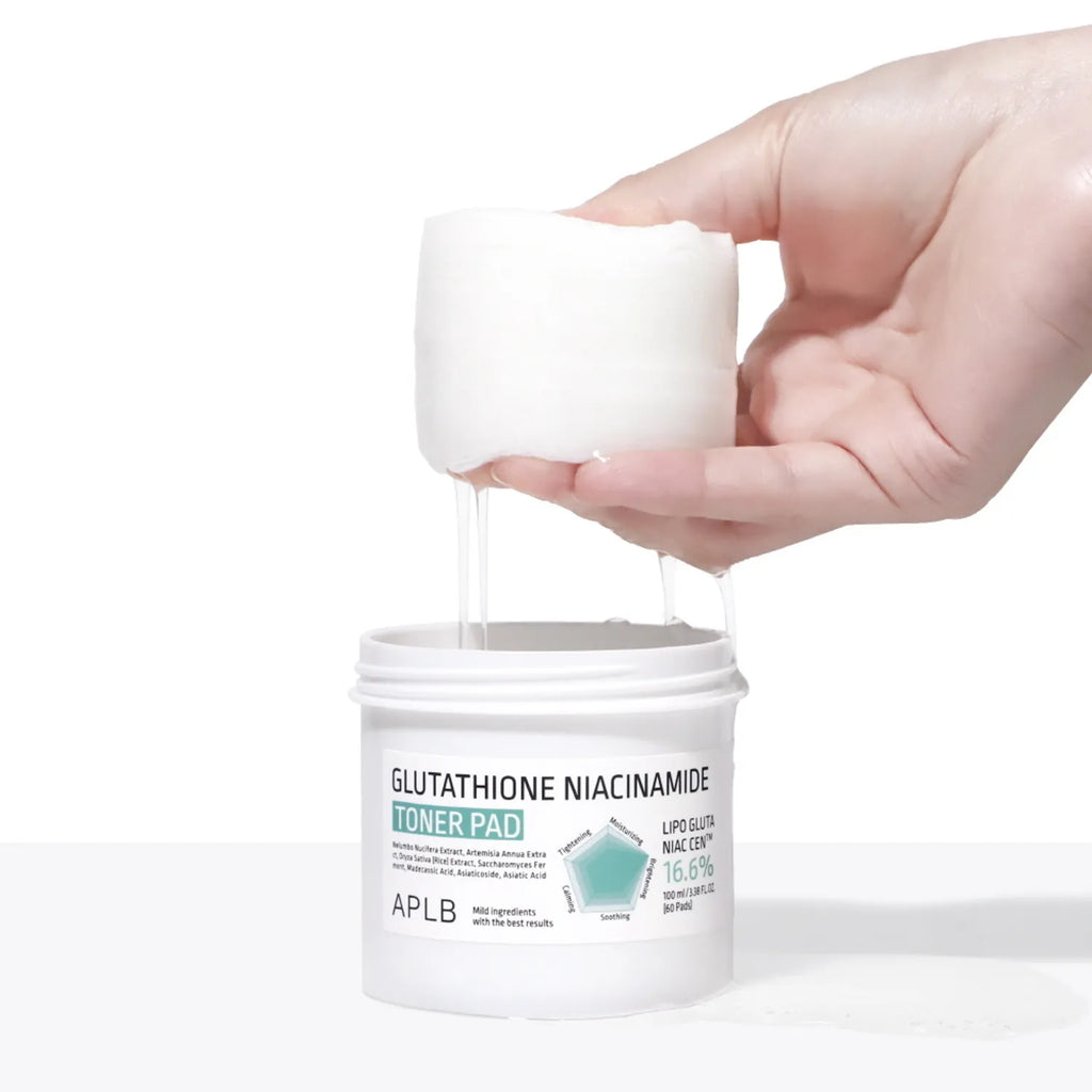APLB Glutathione Niacinamide Toner Pad