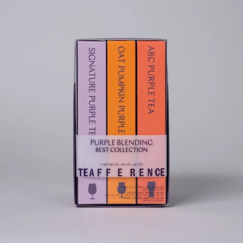TEAFFERENCE Purple Blending Best Collection 15ea Gift Set