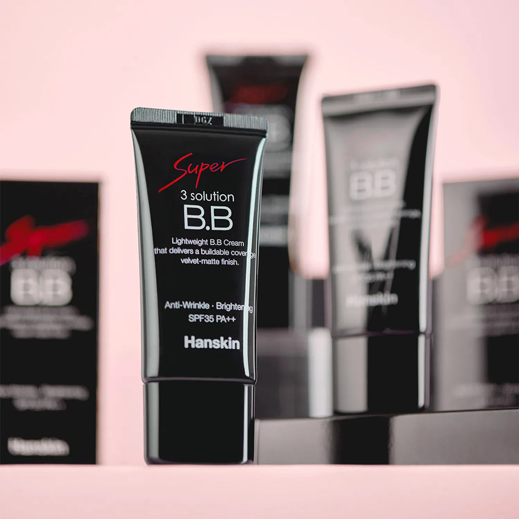 Hanskin Super 3 Solution BB Cream 30g Set (+Sponge 6P)