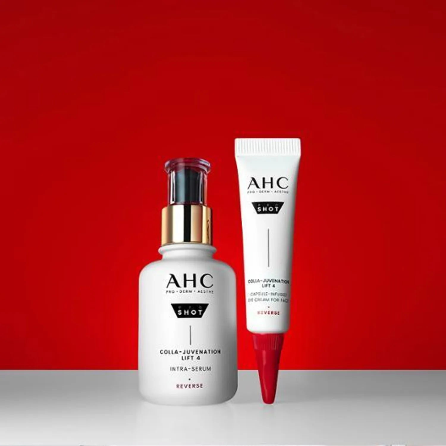 AHC Pro Shot Colla-Rejuvenation Lift 4 Intra-Serum 40ml Special Set (+Eye Cream 10ml)