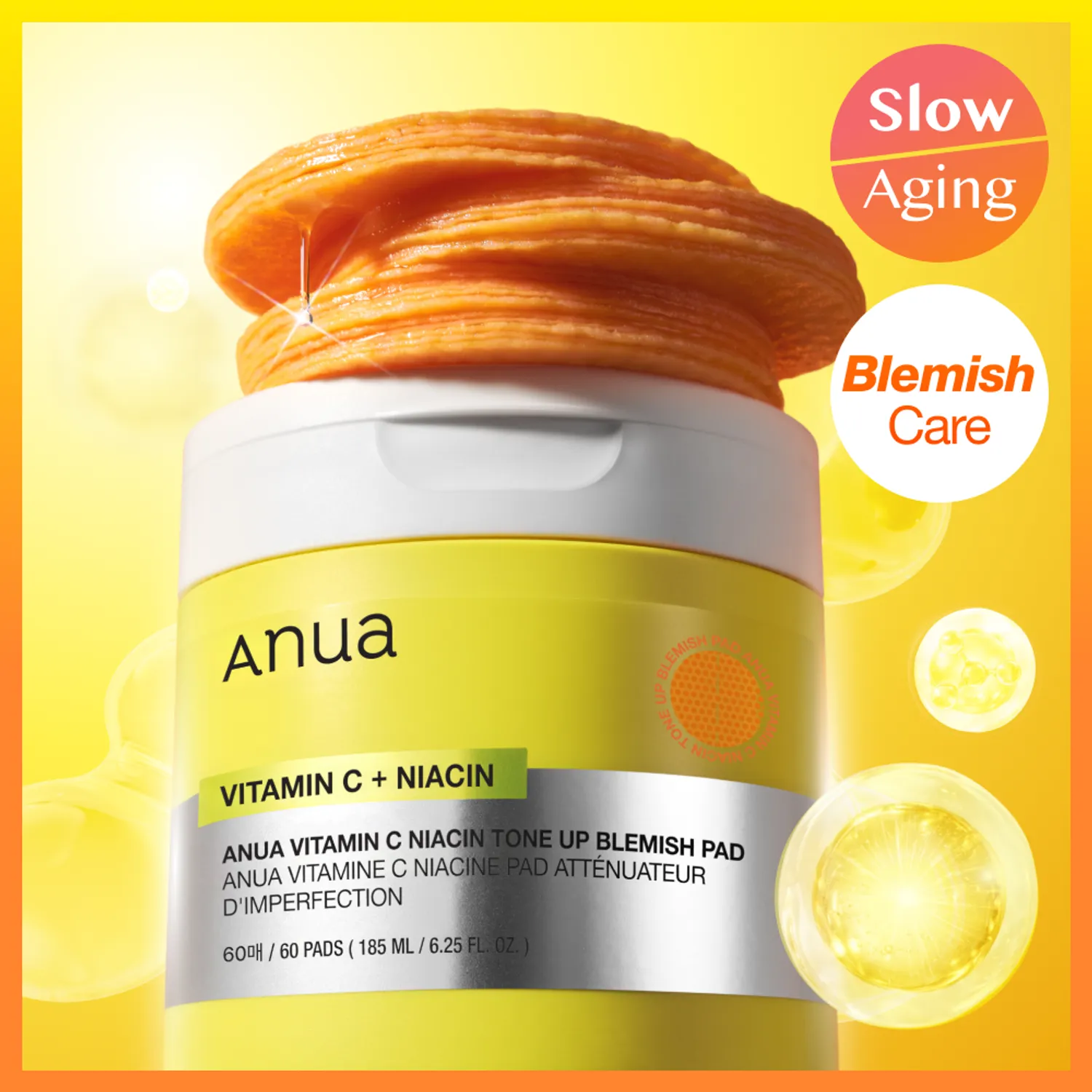 Anua Vitamin C Niacin Tone Up Blemish Pad 60P