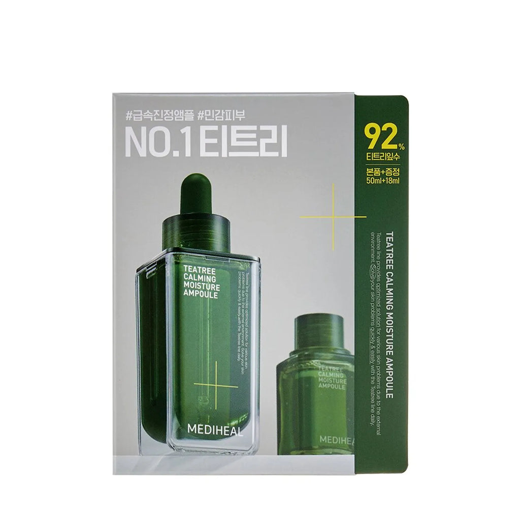 [NEW] MEDIHEAL Tea Tree Calming Moisture Ampoule (50mL+18mL)