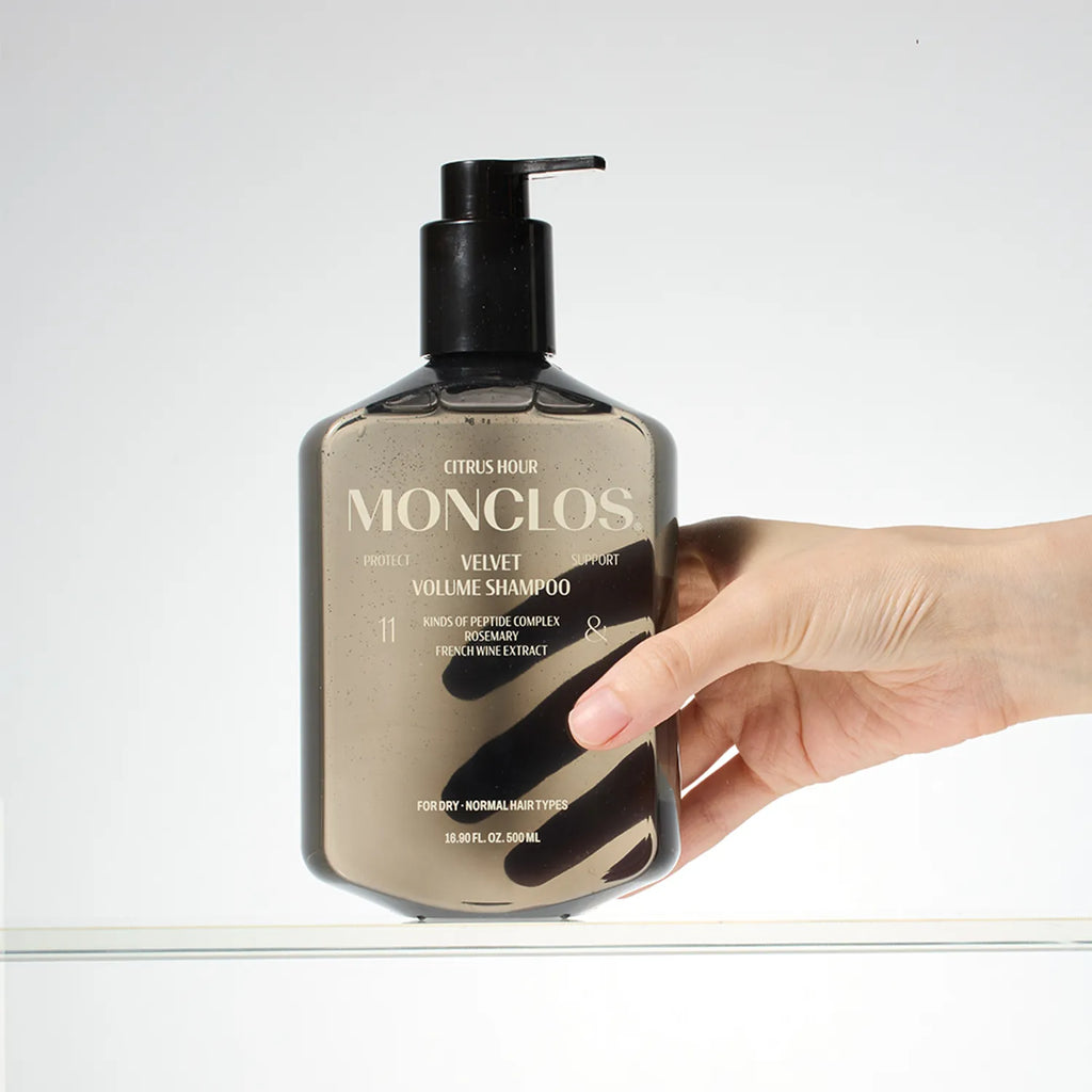 MONCLOS Velvet Volume Shampoo (300ml/500ml)