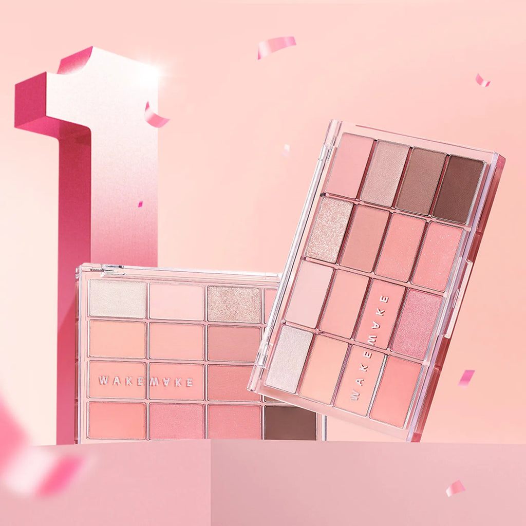 WAKEMAKE Soft Blurring Eye Palette (12 Options)