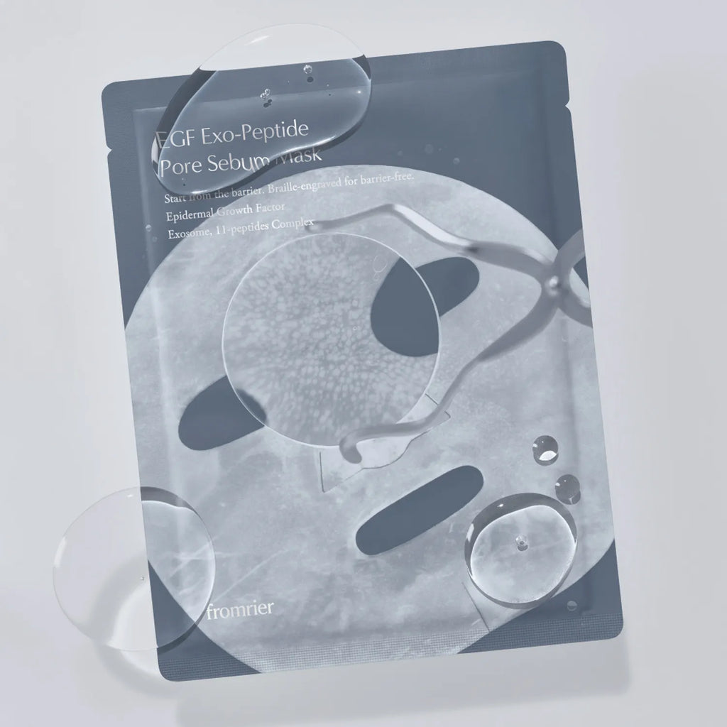 FROMRIER EGF Exo-Peptide Pore Sebum Mask Sheet 4ea