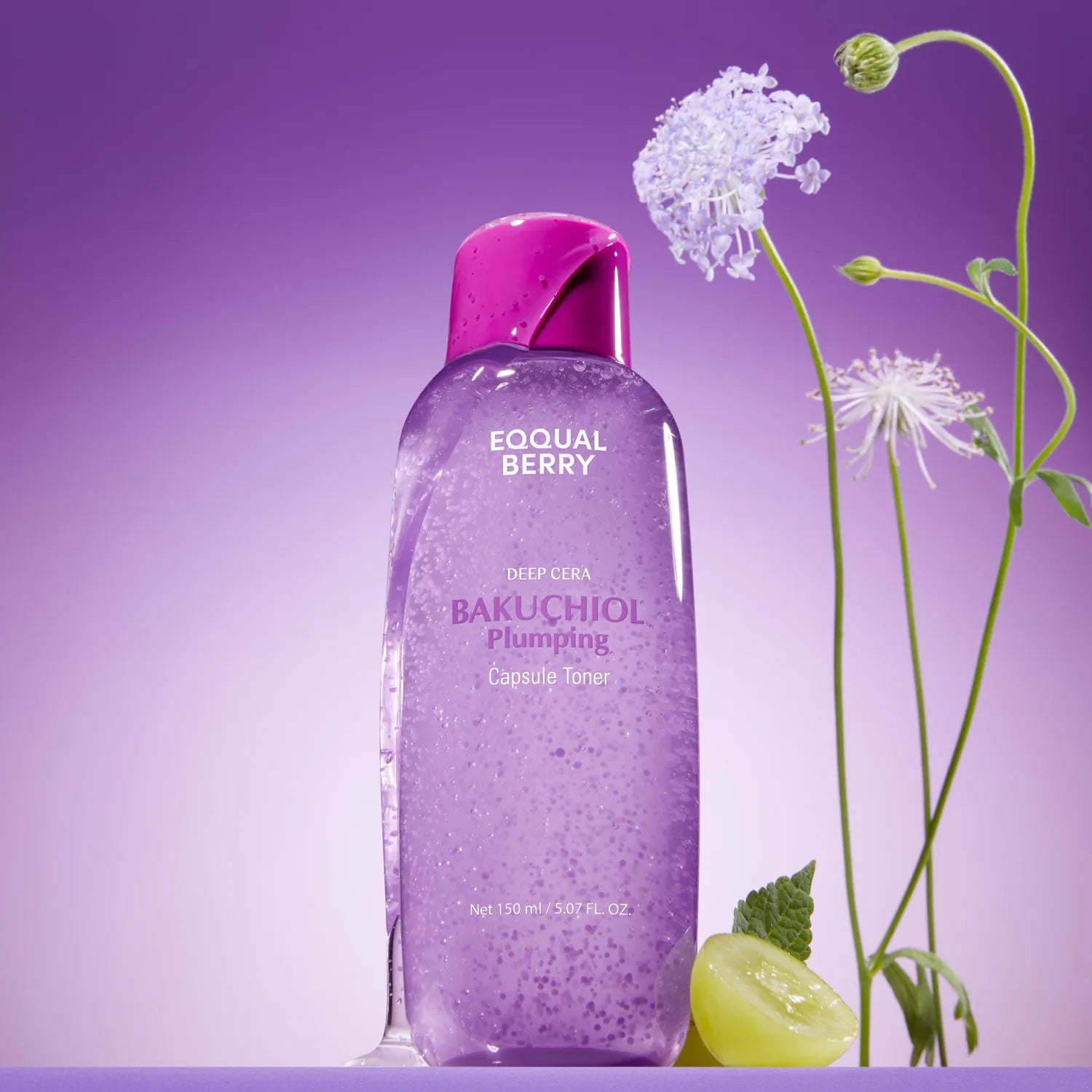 EQQUALBERRY Bakuchiol Plumping Capsule Toner 150ml