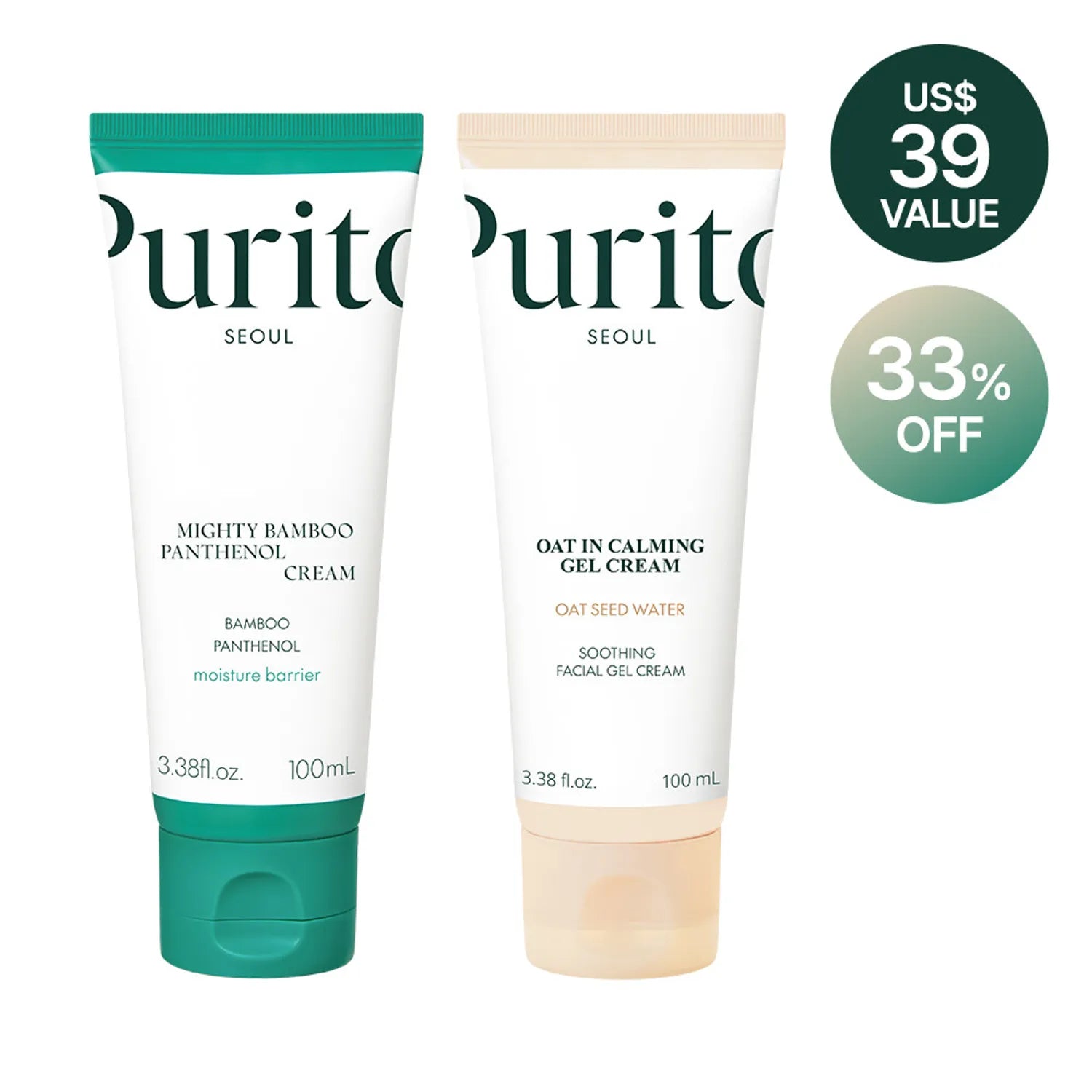 [Purito Seoul] Glass skin duo set