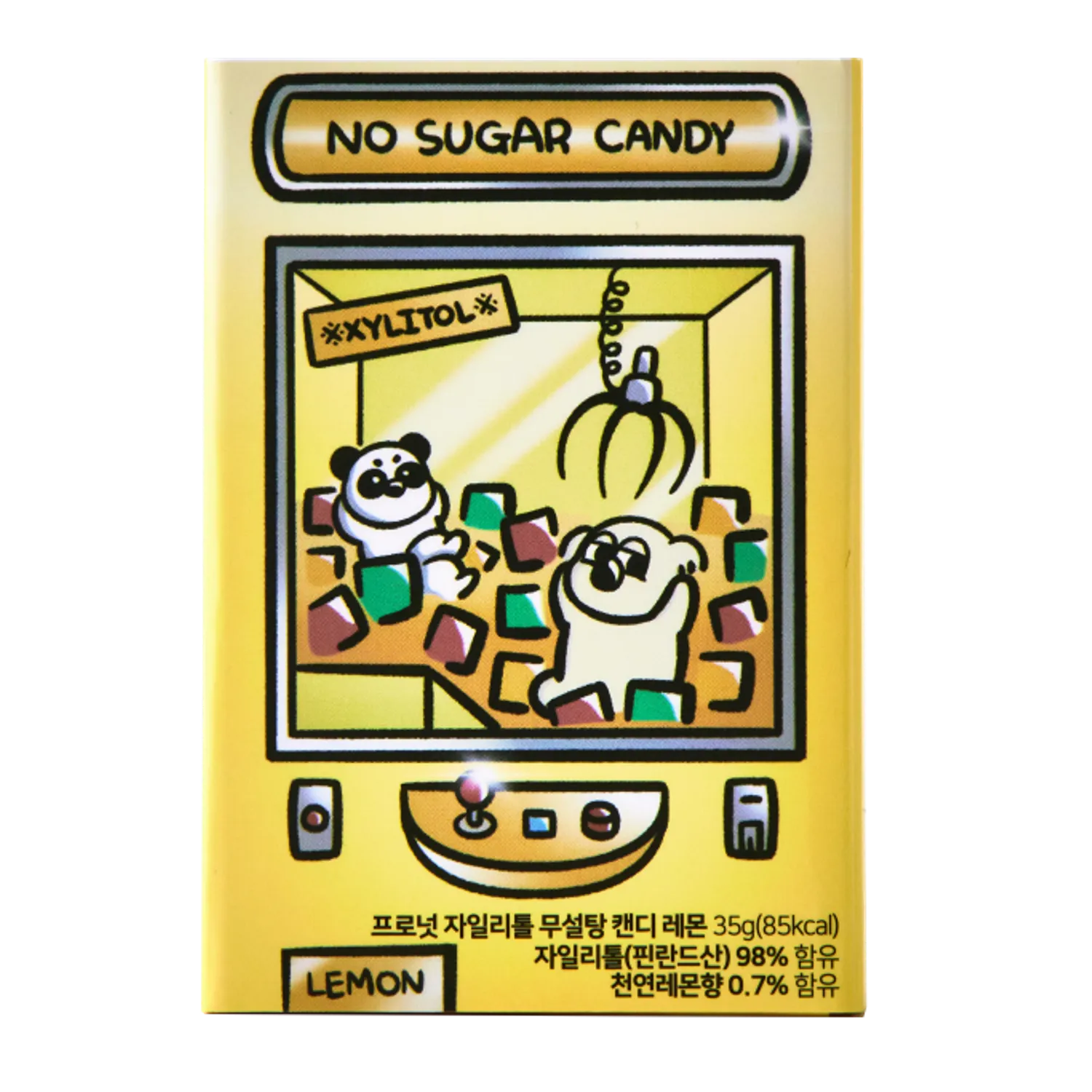PRONUT No-Sugar Xylitol Candy #Lemon 30g