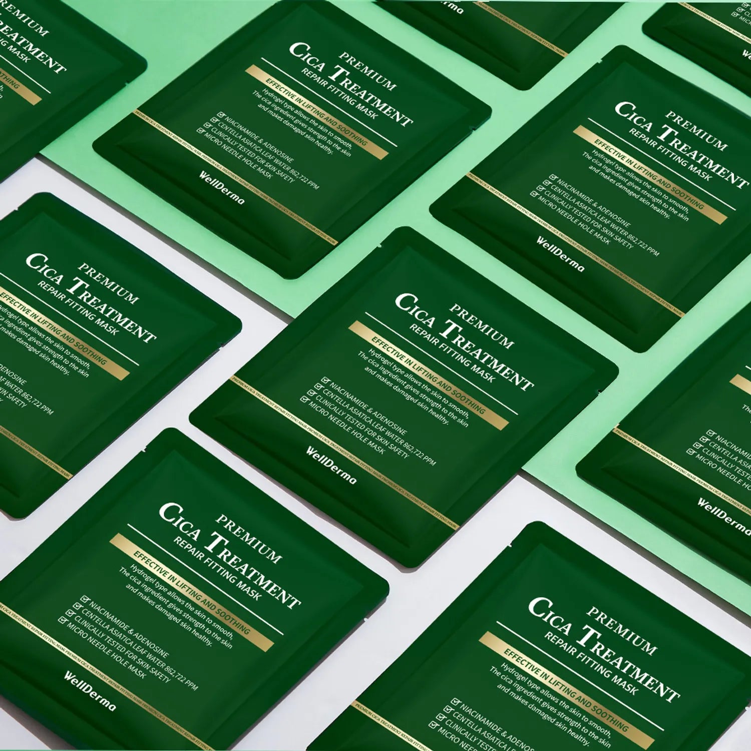 wellderma Cica Treatment Repair Fitting Mask Sheet 4ea