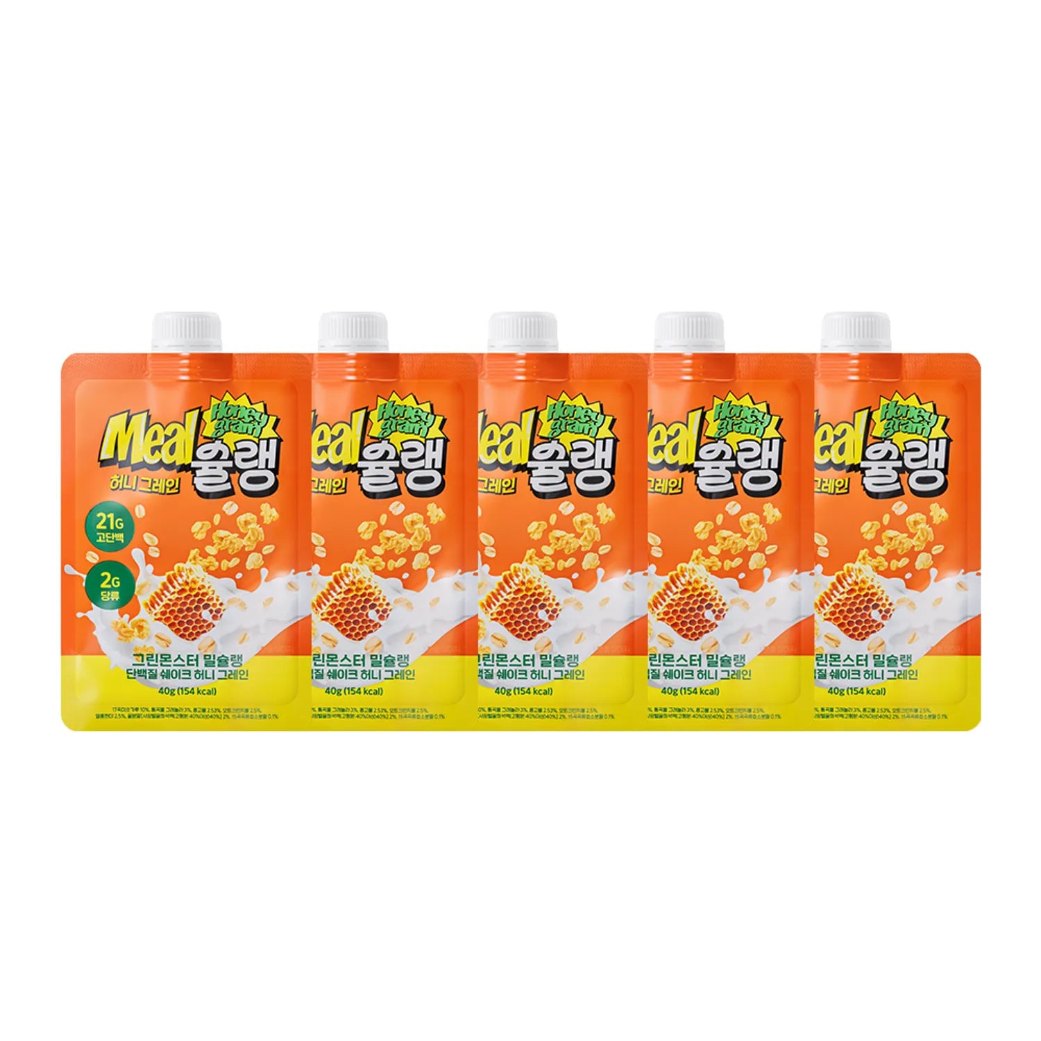 MealCHELIN Protein Shake #Honey Grain 5 Pouch