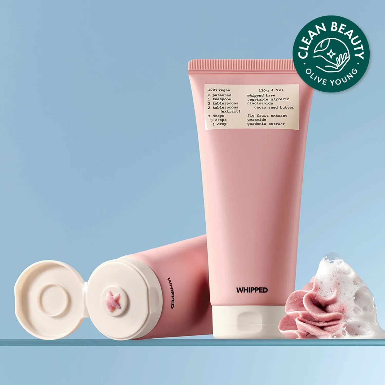 Whipped Vegan Pack Cleanser 130g