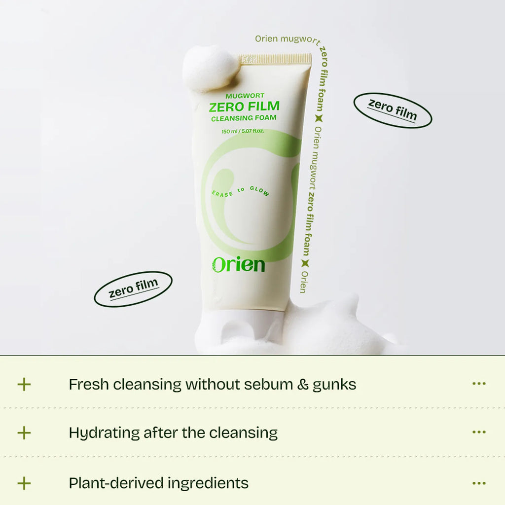 orien Mugwort Zero Film Cleansing Foam 150ml