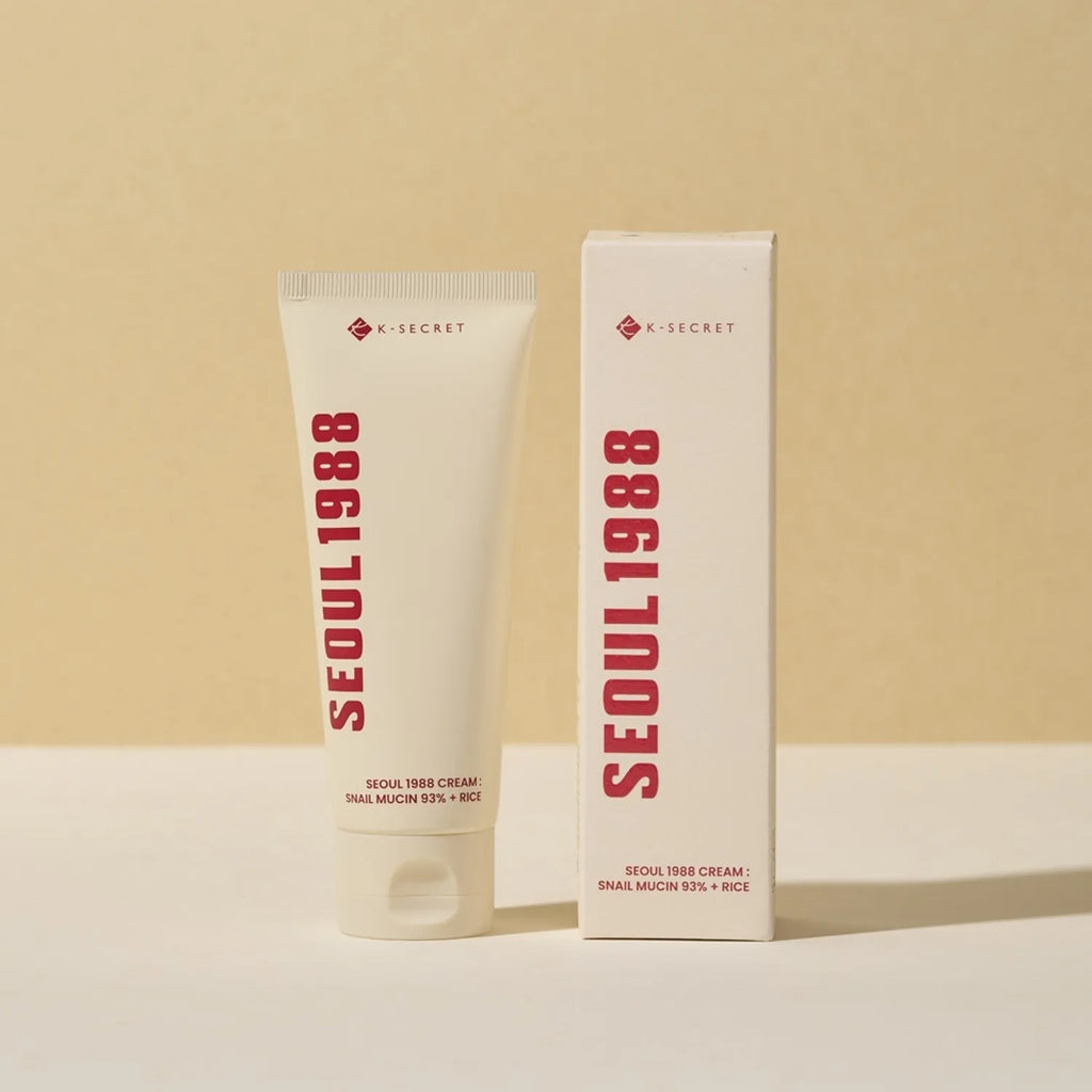 KSECRET Seoul 1988 Cream: Snail Mucin 93%+Rice 100ml