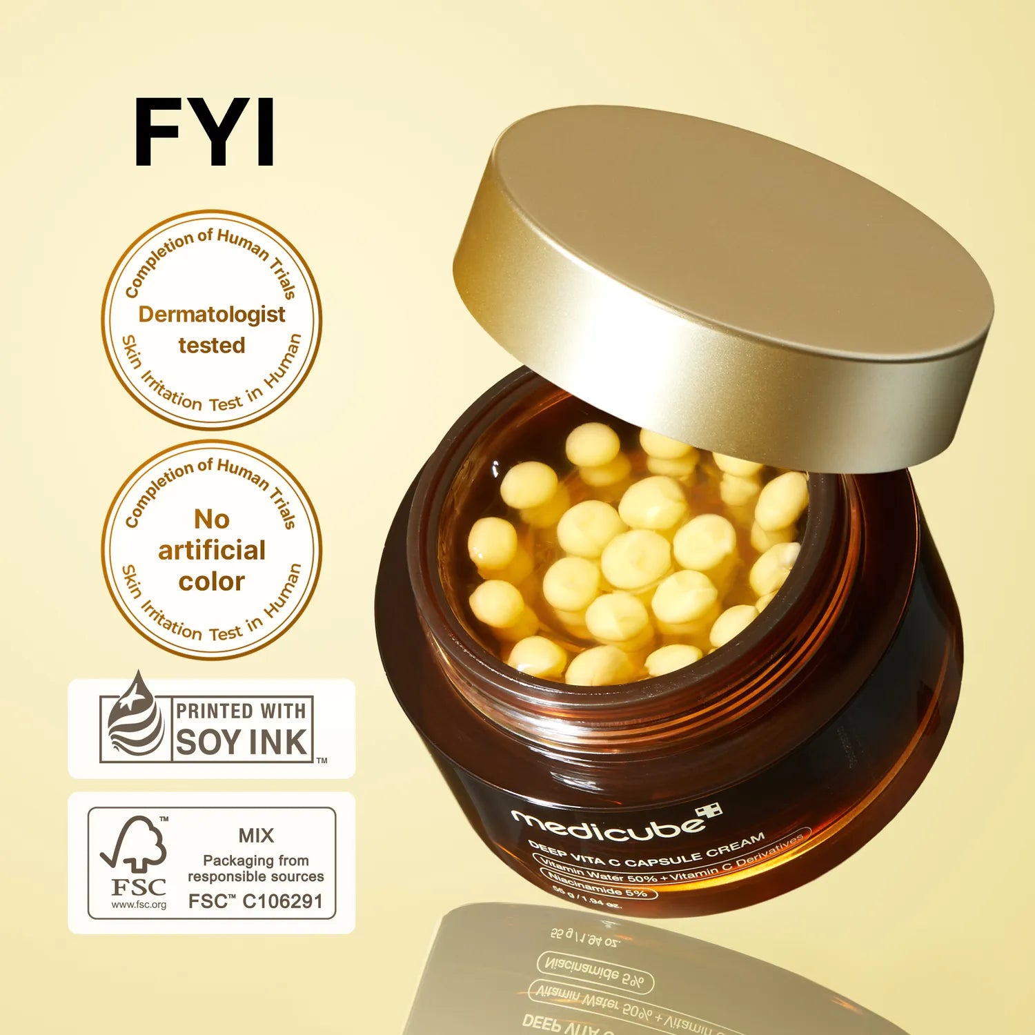 medicube Deep Vita C Capsule Cream 55g