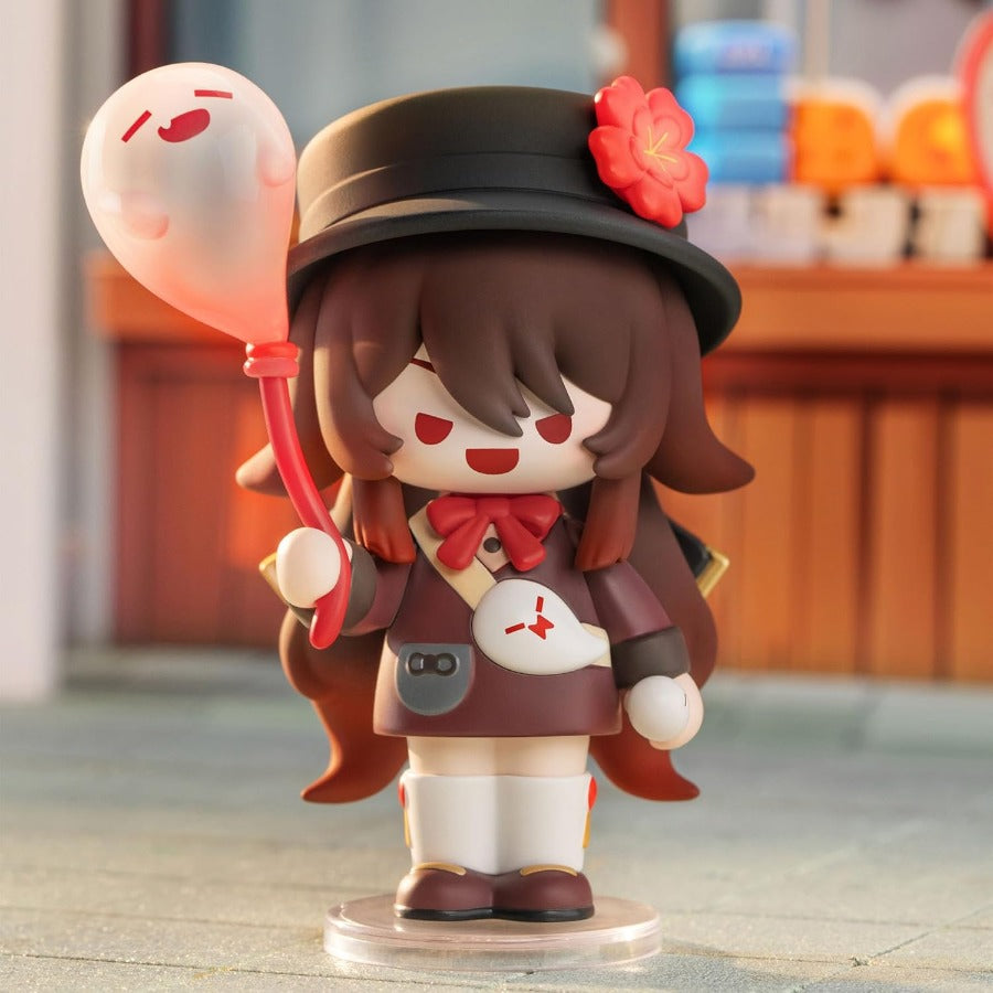 Genshin Impact Dress-Up Dreams Themed Chibi Series Figures, 12PCs Genshin Impact Blind Box Figures, Random Design Action Figures Collectible Toys Home Decorations,Birthday Gifts