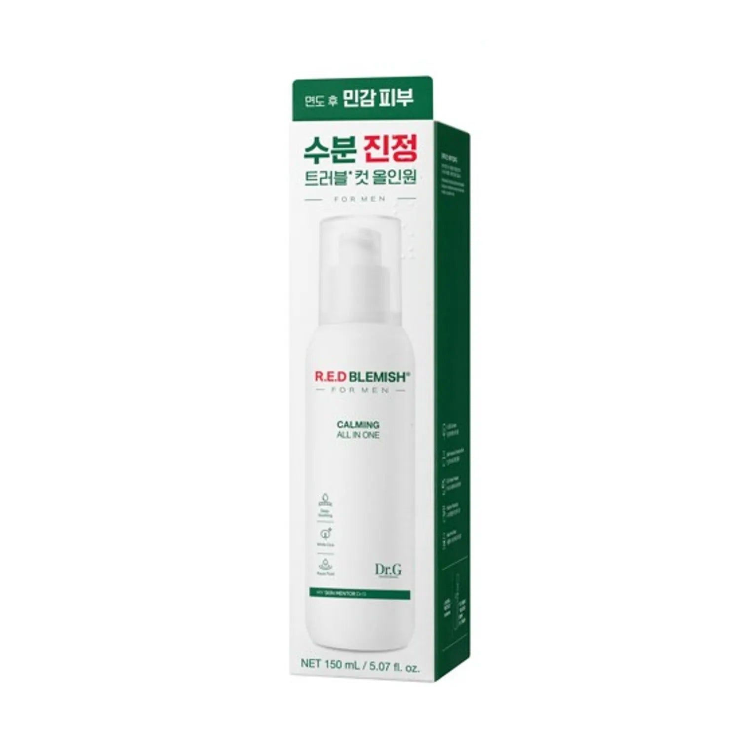 Dr.G Red Blemish For Men All In One Fluid 150ml Set (+150ml+Mask Sheet 1ea)