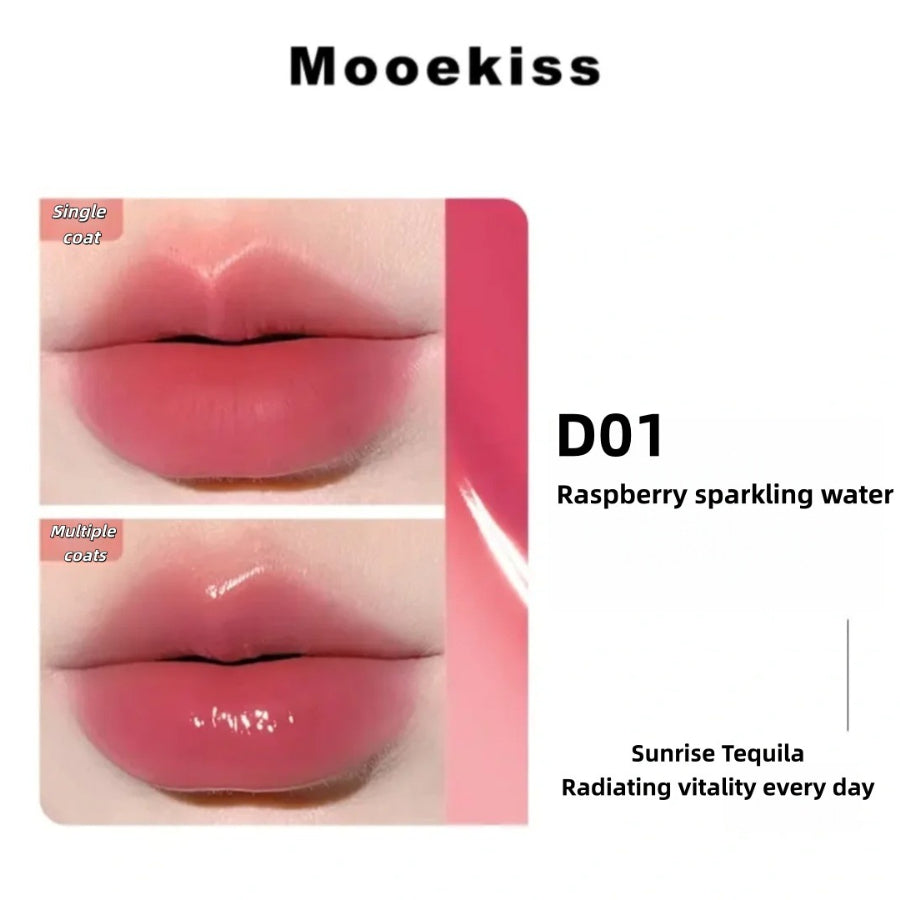 MUKESI Dual Essence Lip Glaze D01 Raspberry Soda