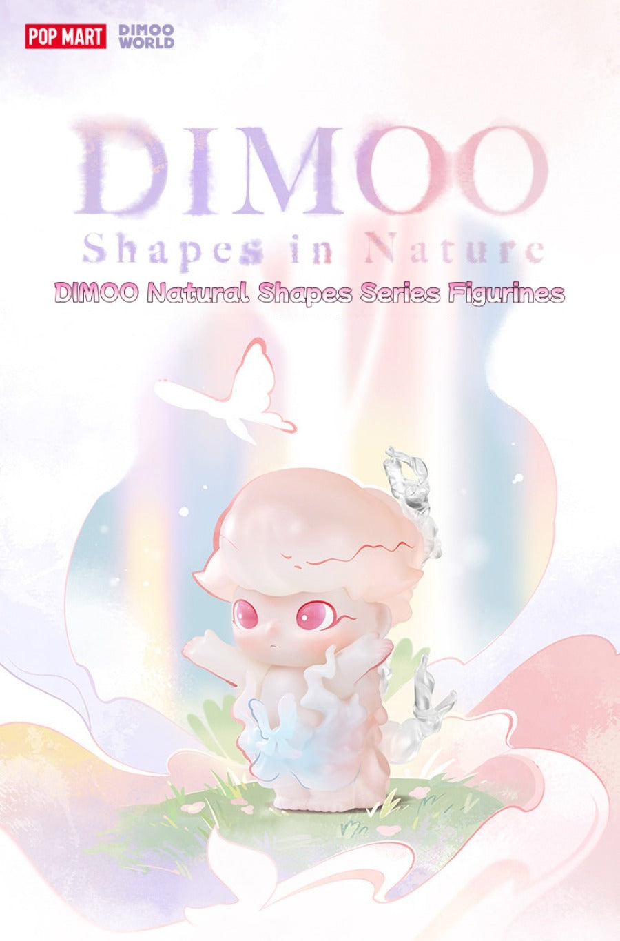 POPMART DIMOO Natural Shapes Series Figurine Blind Box (Random 1 Box)