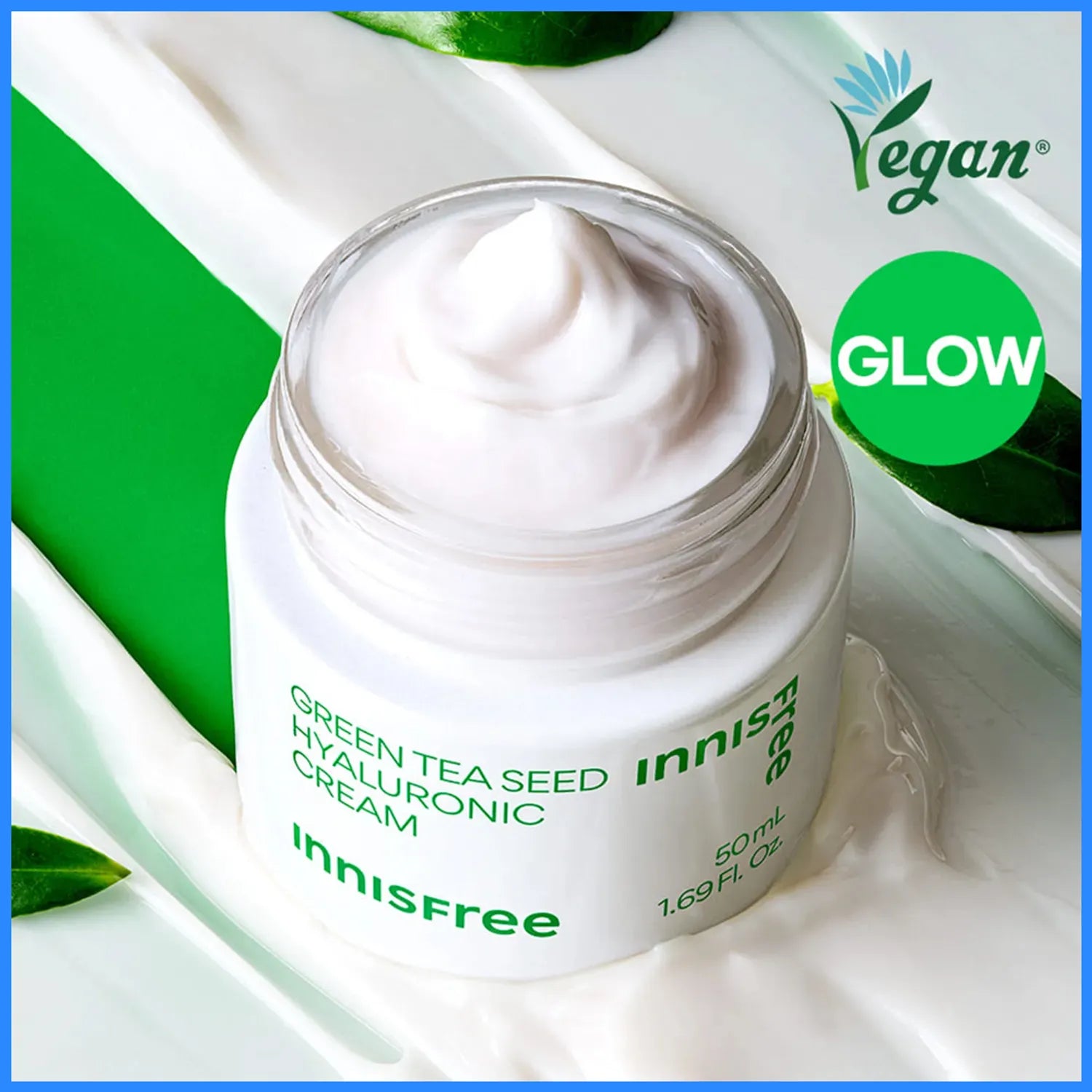 innisfree Green Tea Seed Hyaluronic Cream 50mL