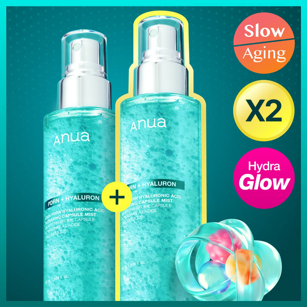 Anua PDRN Hyaluronic Acid Hydrating Capsule Mist 100ml Double Pack