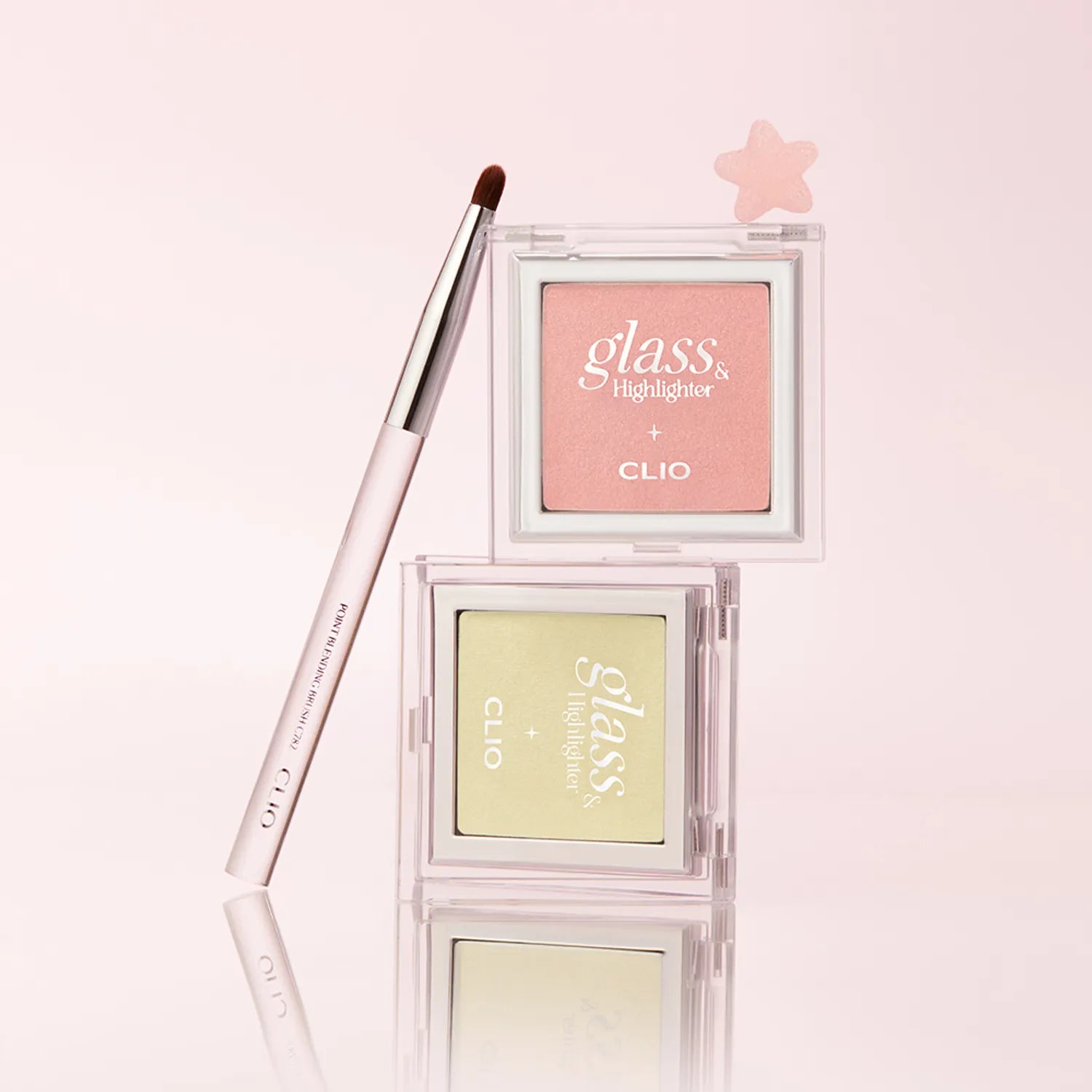 CLIO Glass & Highlighter (4 Colors)