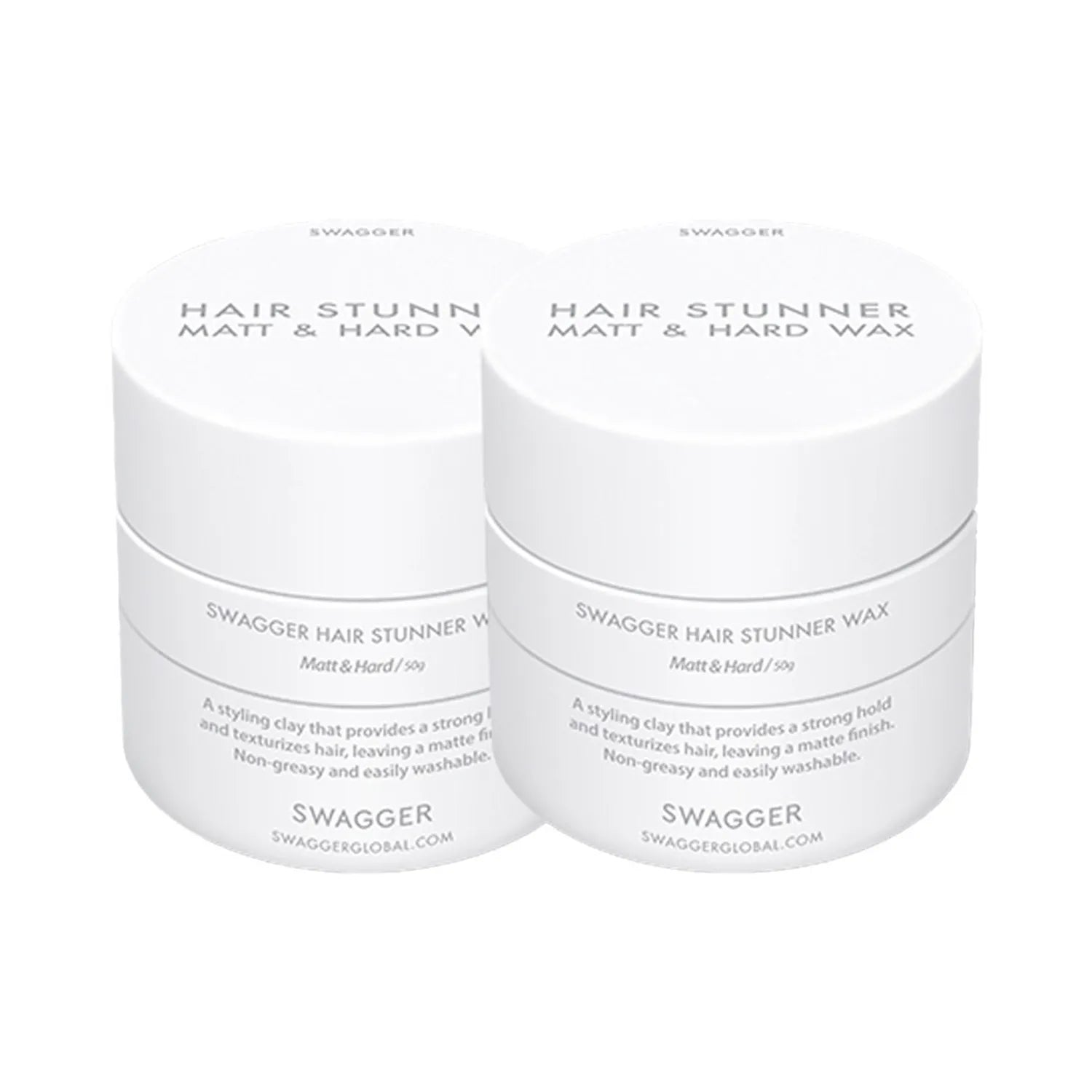 swagger Hair Stunner Matt & Hard Wax 50g [1+1]