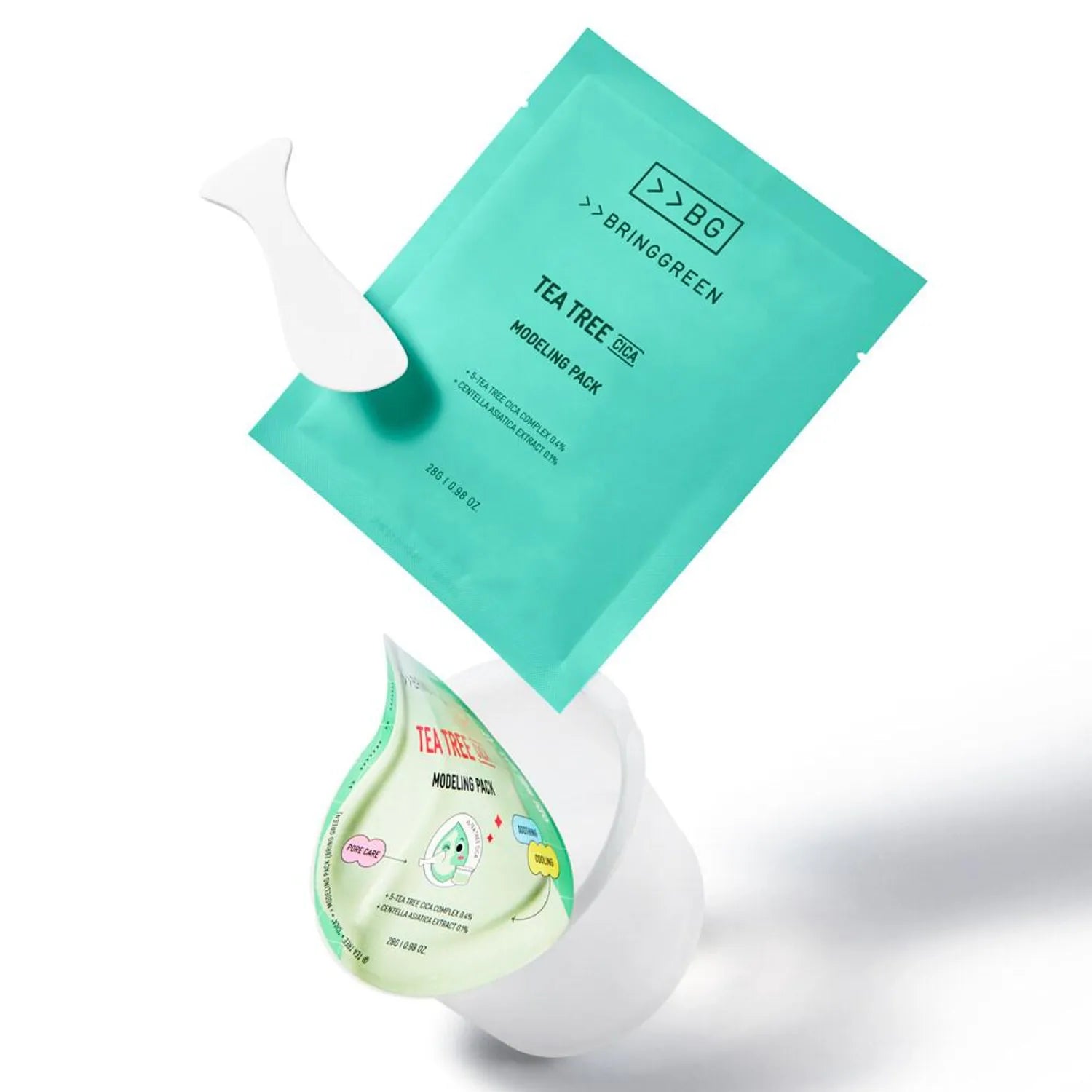 BRINGGREEN Modeling Pack Tea Tree Cica 28g