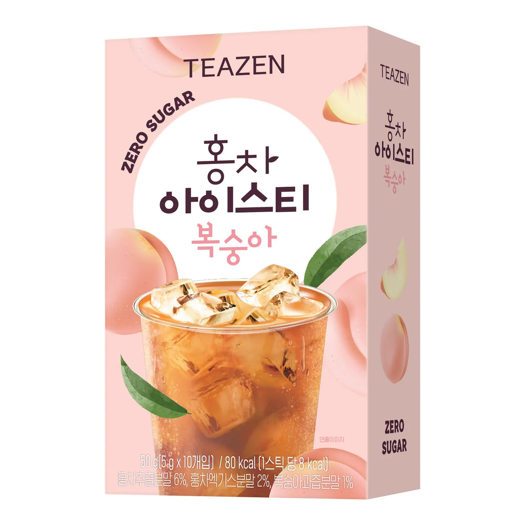 Teazen Zero Sugar Peach Ice Tea 10T