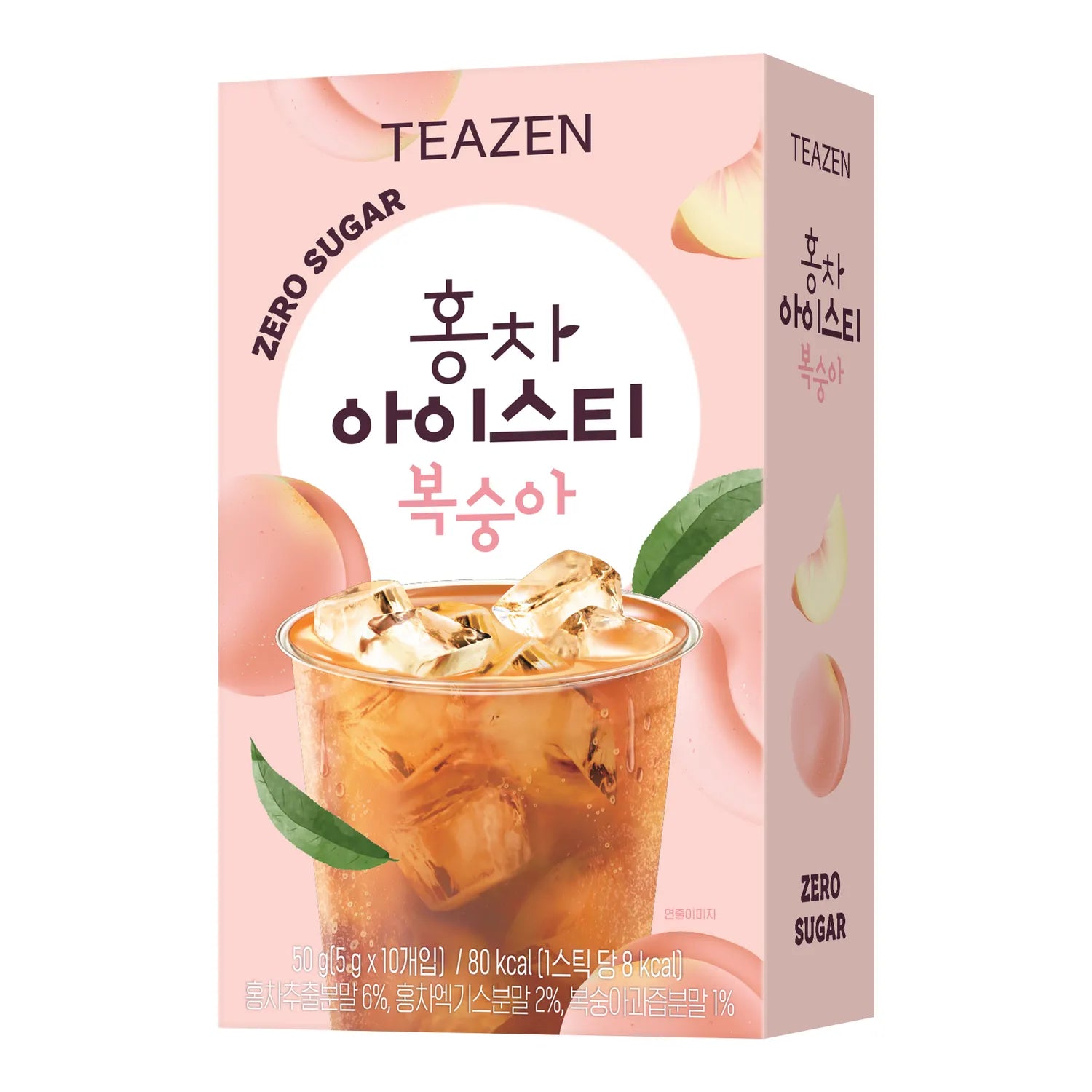 Teazen Zero Sugar Peach Ice Tea 10T