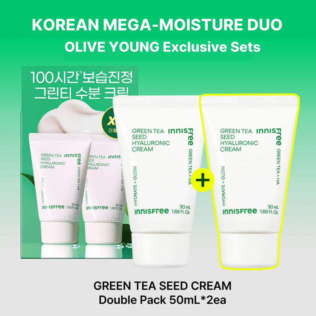 INNISFREE Green Tea Seed Cream 50ml Double Pack