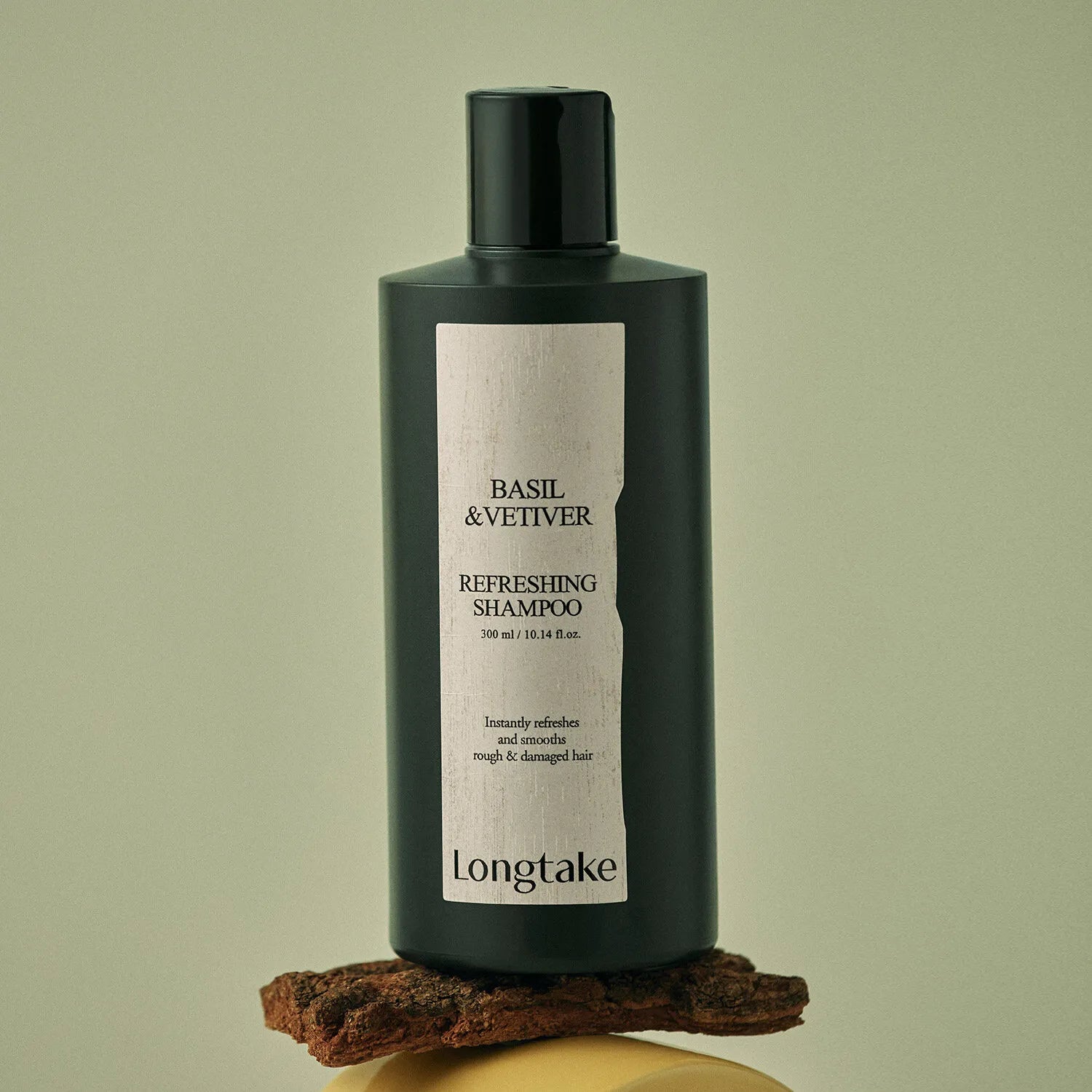 Longtake Shampoo 300mL (Set/Single) (Sandalwood / Black Tea & Fig / Basil & Vetiver)
