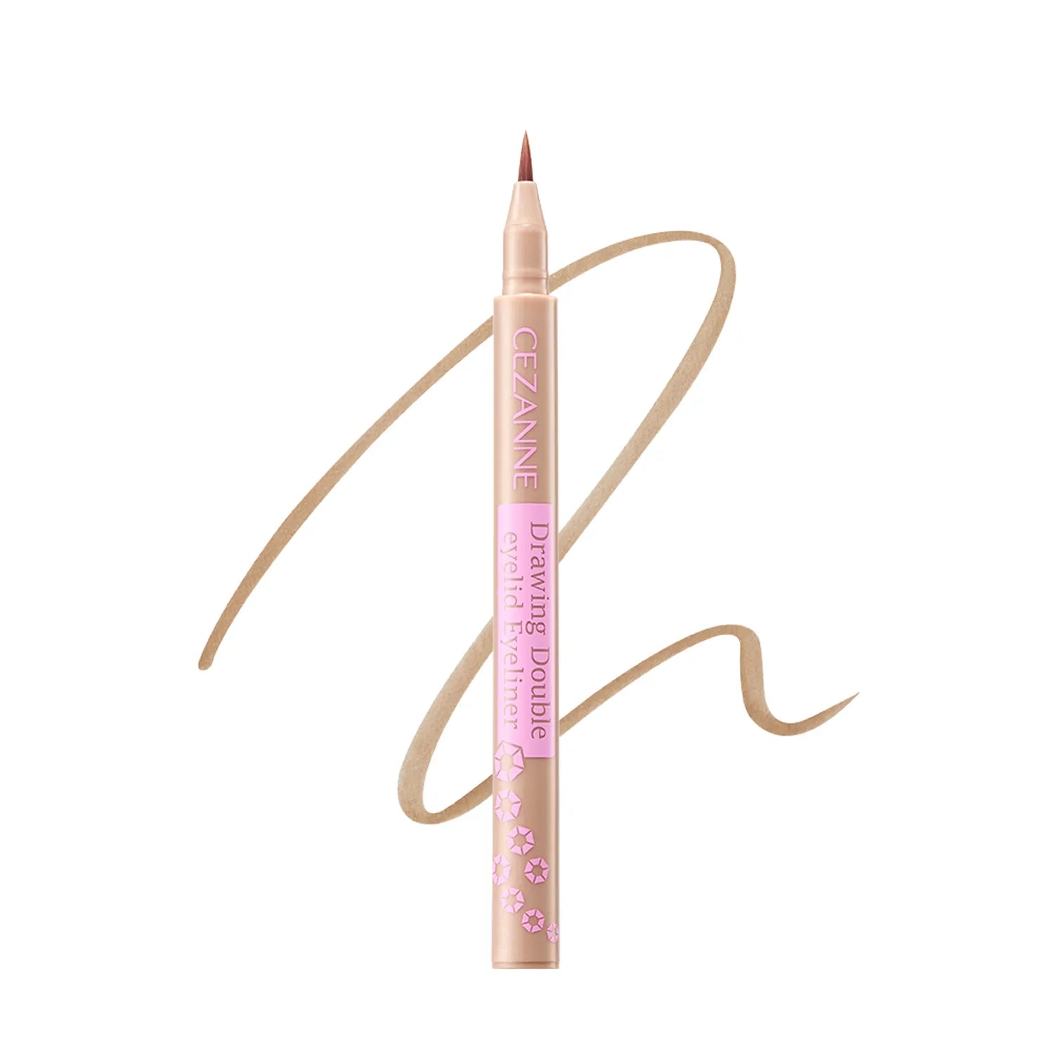 CEZANNE Drawing Double Eyelid Eyeliner 0.5ml