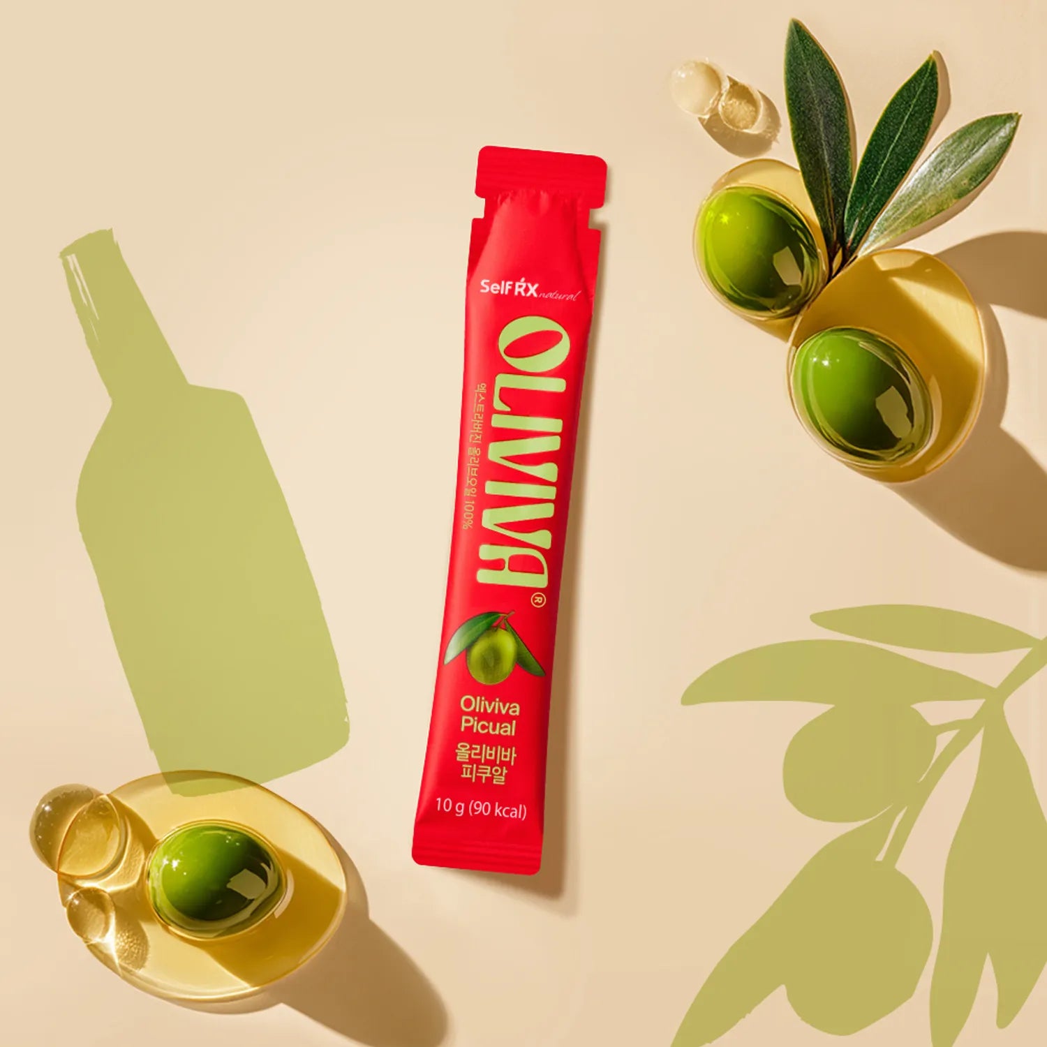 Oliviva Extra Virgin Olive Oil 10g 1ea Picual