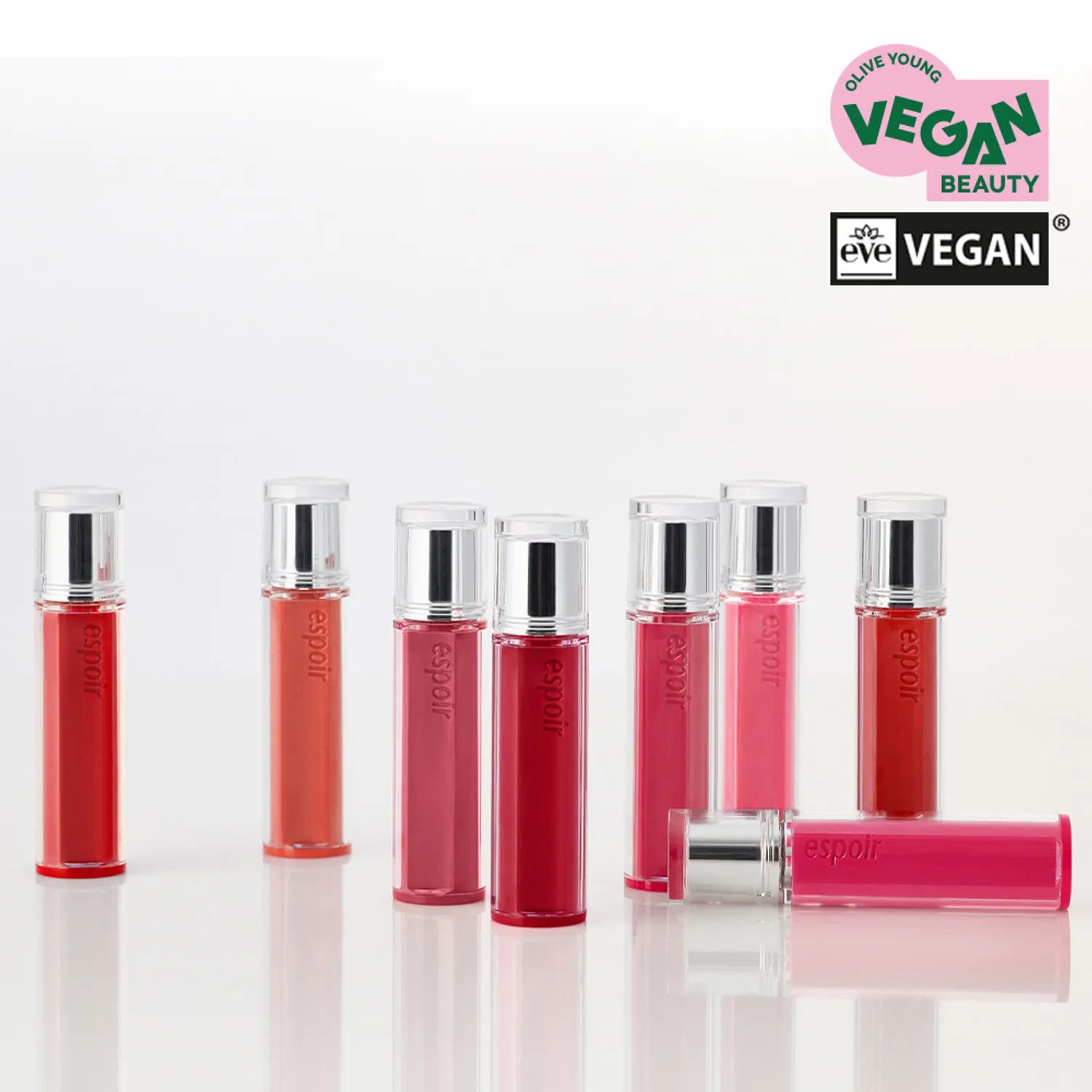 espoir Couture Lip Tint Glaze (Set/Single) (23 Colors)