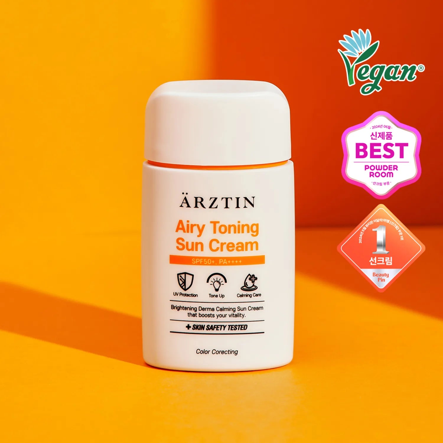 ARZTIN Airy Toning Sun Cream 60ml