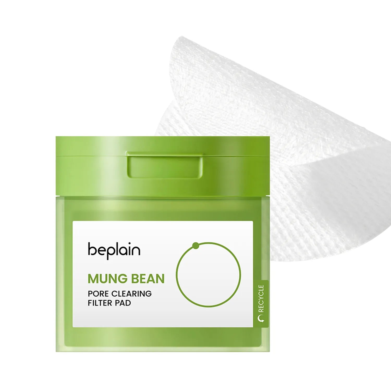 beplain Mung Bean Pore Clearing Filter Pad 70P Set (+10p)