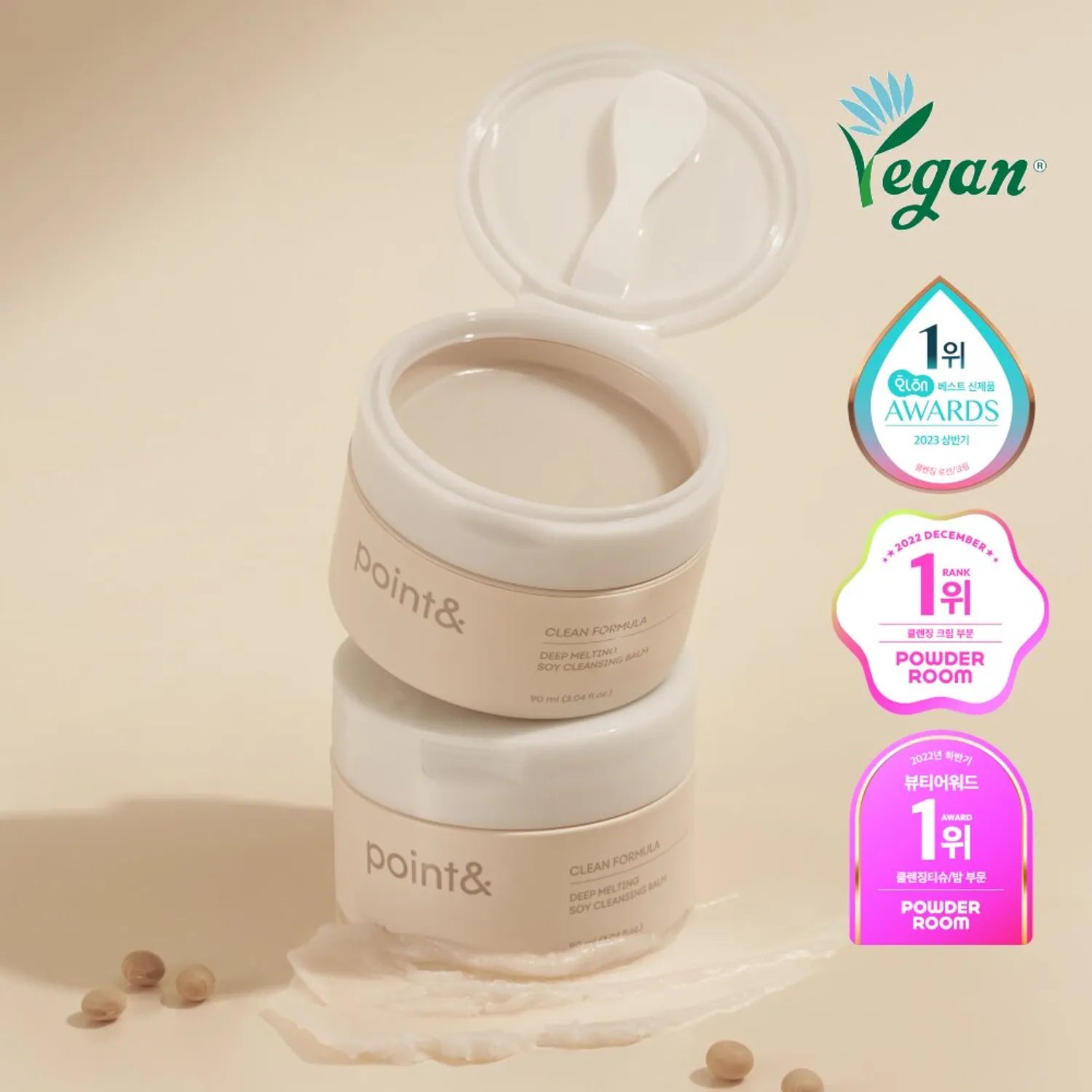 POINT& Deep Melting Soy Cleansing Balm 90mL