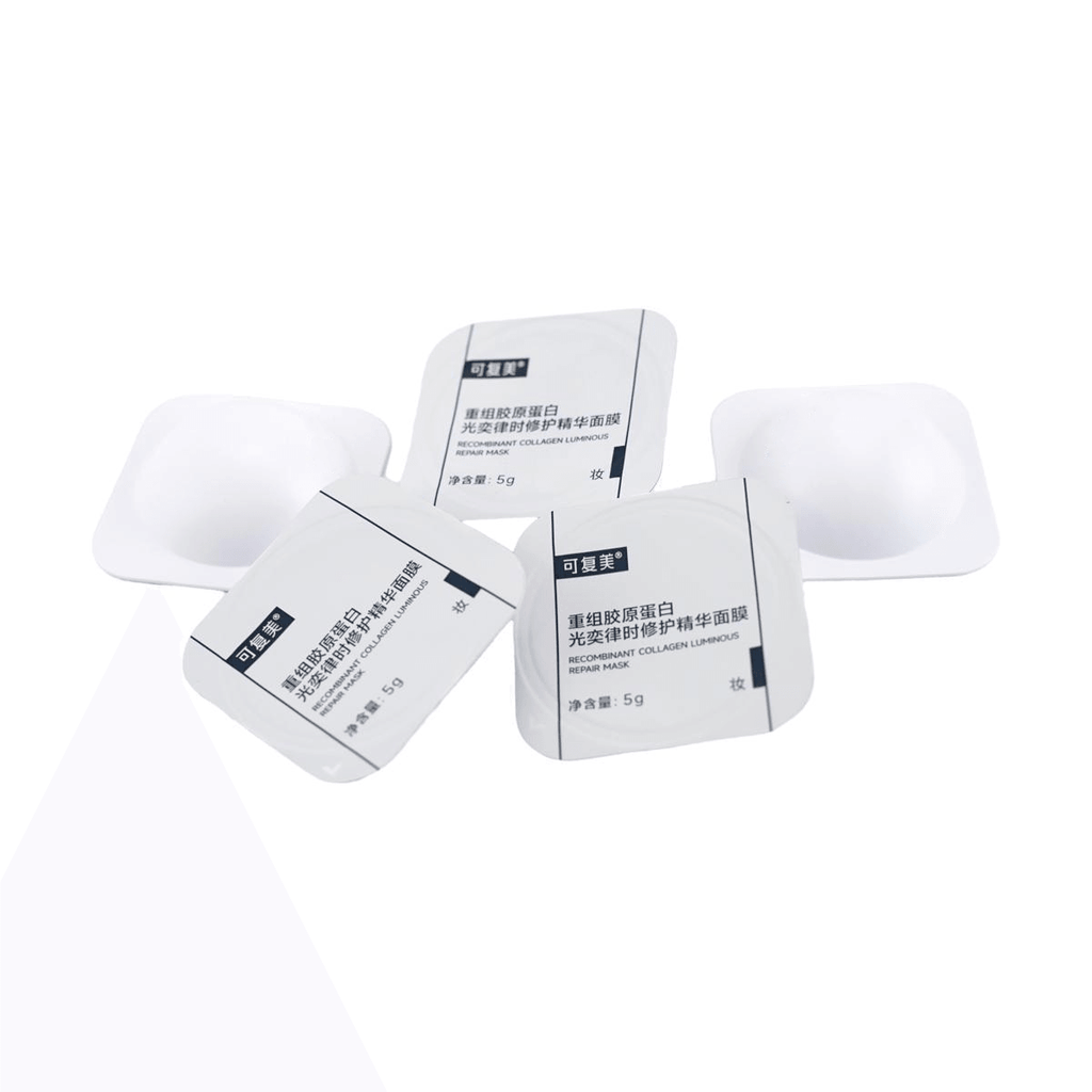 Kefumei Recombinant Collagen Luminous Repair Mask, 10pcs - Radiance-Rhythm Repair & Firming | For Sensitive Skin