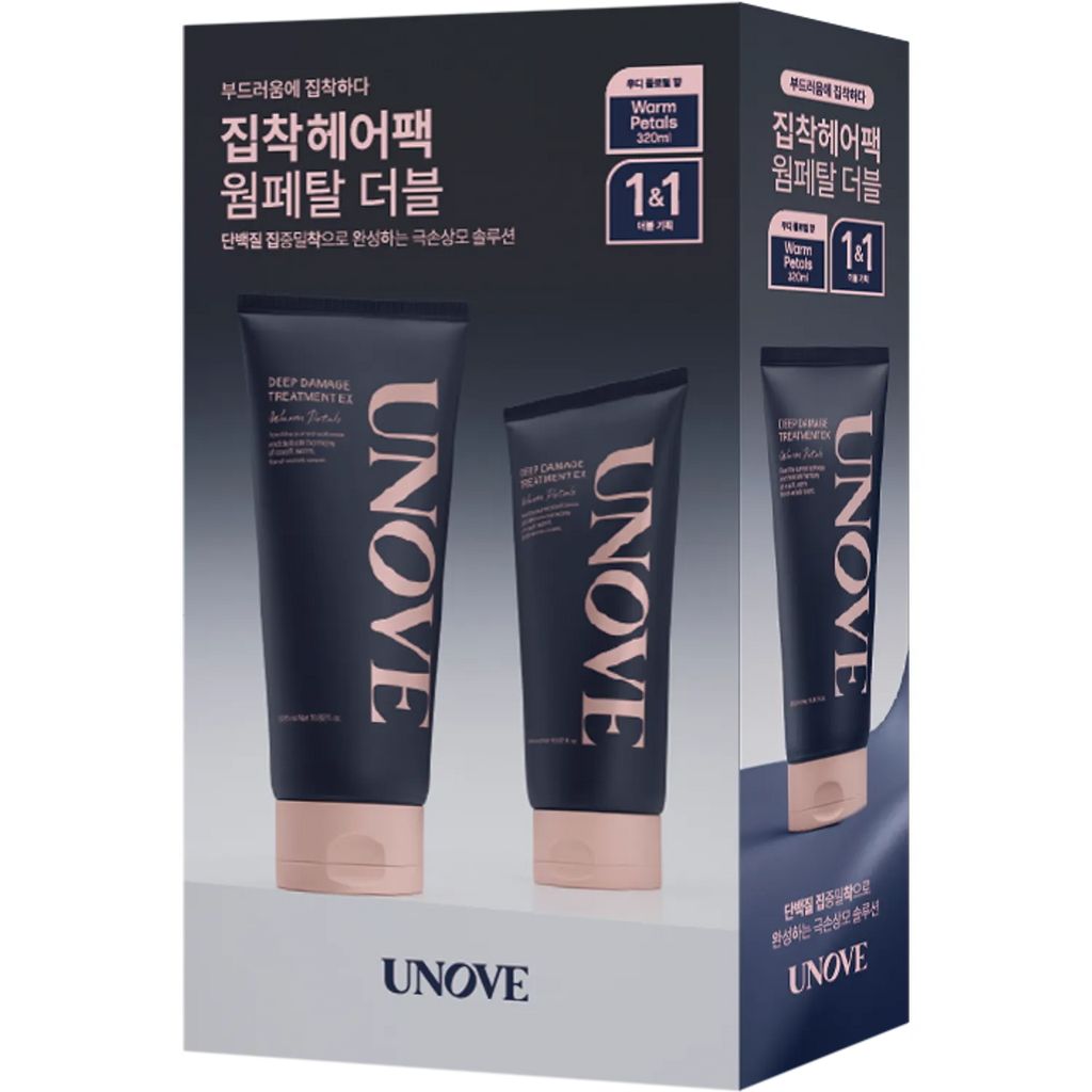 UNOVE Deep Damage Treatment EX 320mL Double Pack (4 Options)