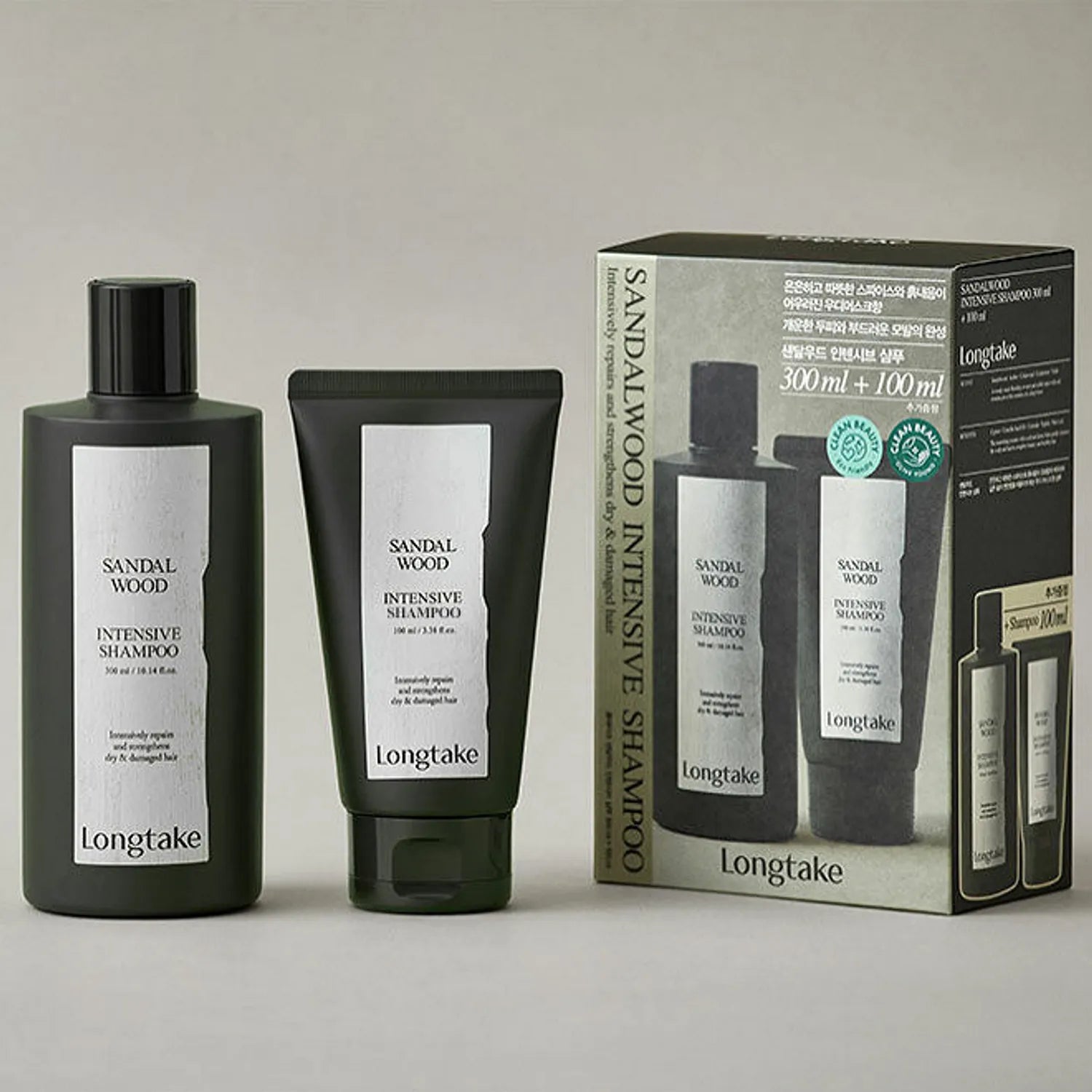 Longtake Sandalwood Intensive Shampoo 300ml Set (+100ml)