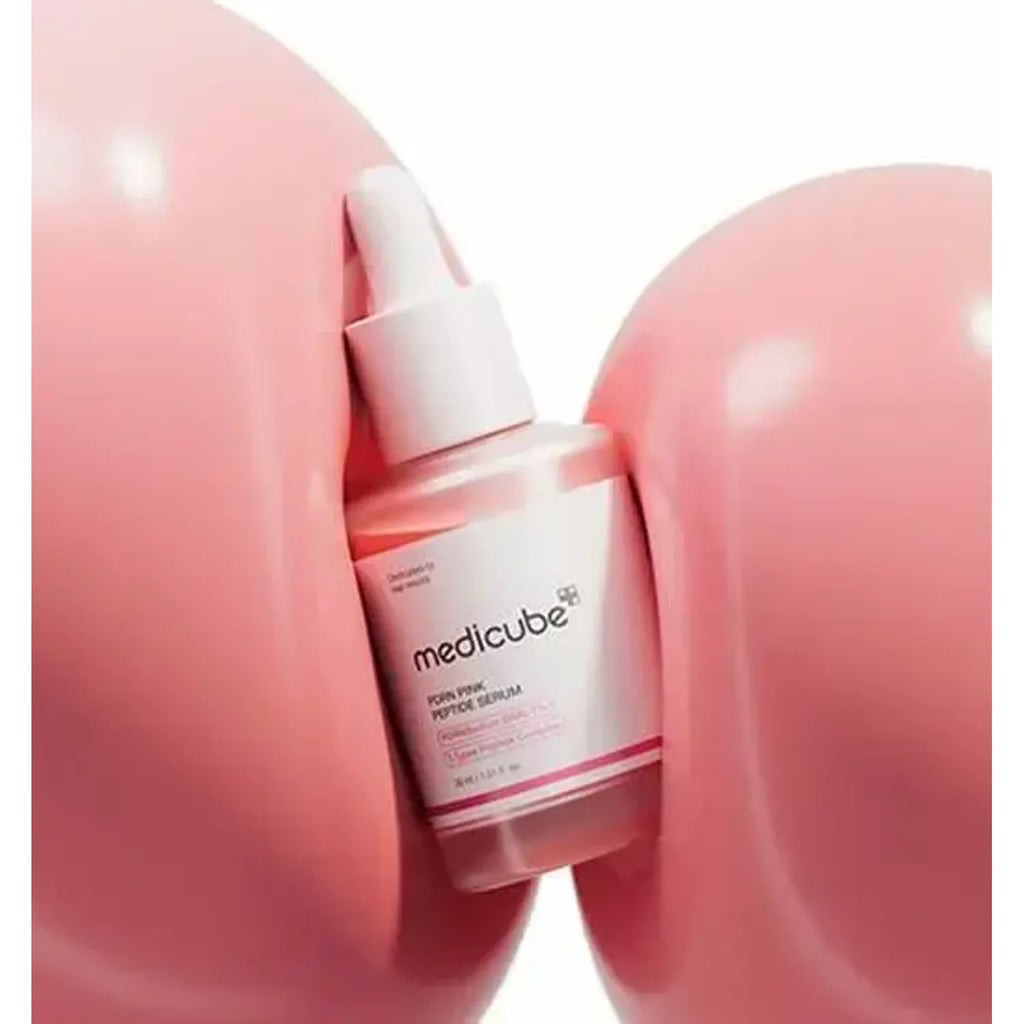 medicube PDRN Pink Peptide Ampoule 30ml Set (+10ml+Moisturizing Cream 10ml)