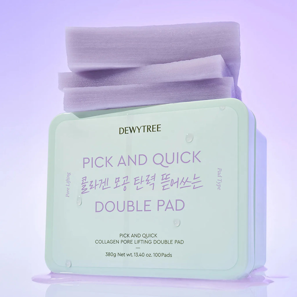 Dewytree Pick And Quick Collagen Pore Lifting Double Pad 100P