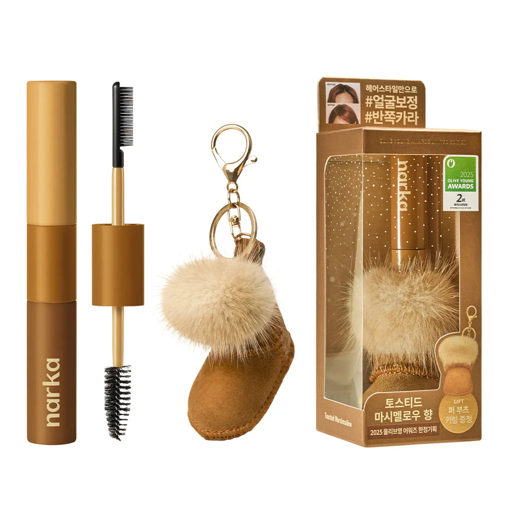 ★2025 Awards★ narka Core Rebuild&nbsp;Hype Fit Hair Mascara Set (+Fur Boots Keyring)